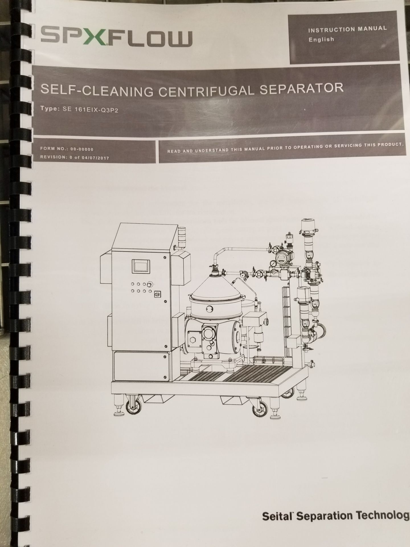 2017 SPX Centrifuge Cold Clarifier - Image 19 of 25