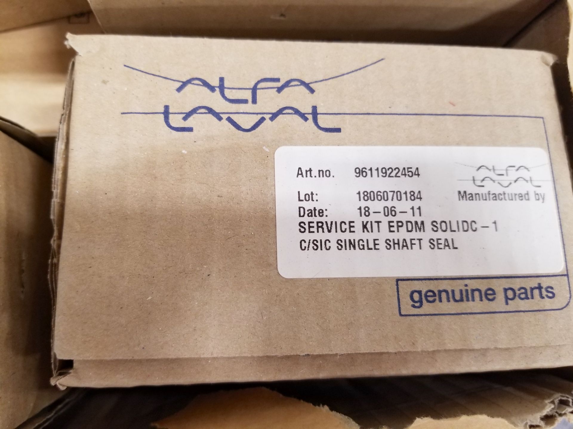 Box of NEW Alfa Laval Service Kits - Image 3 of 7