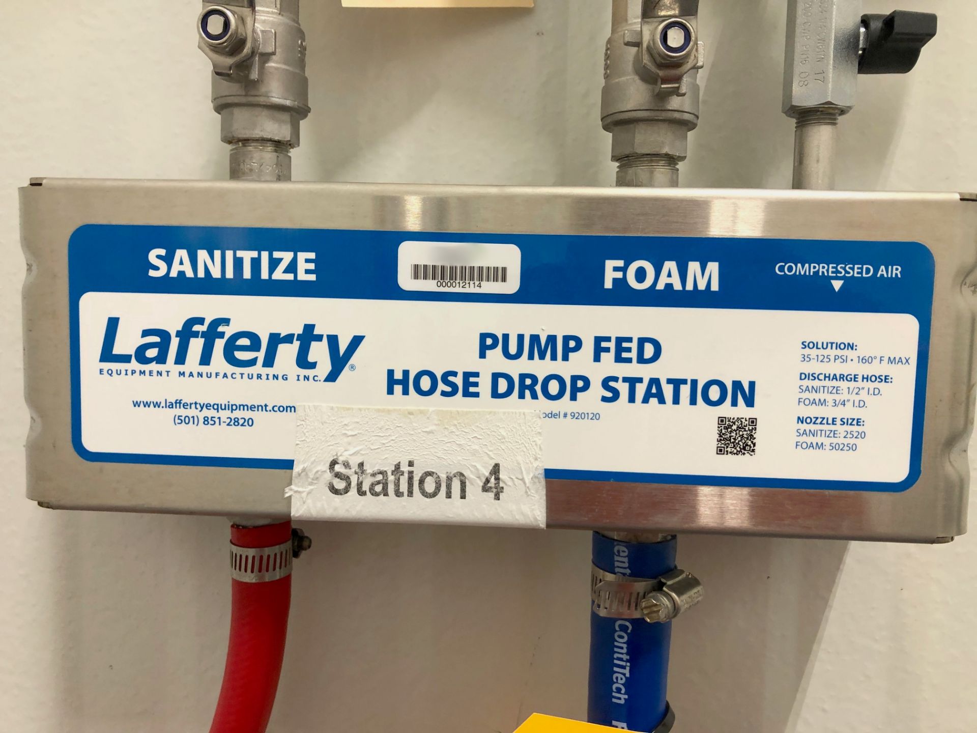 Lafferty Sanitize / Foam Hose Reel Station - Image 3 of 4