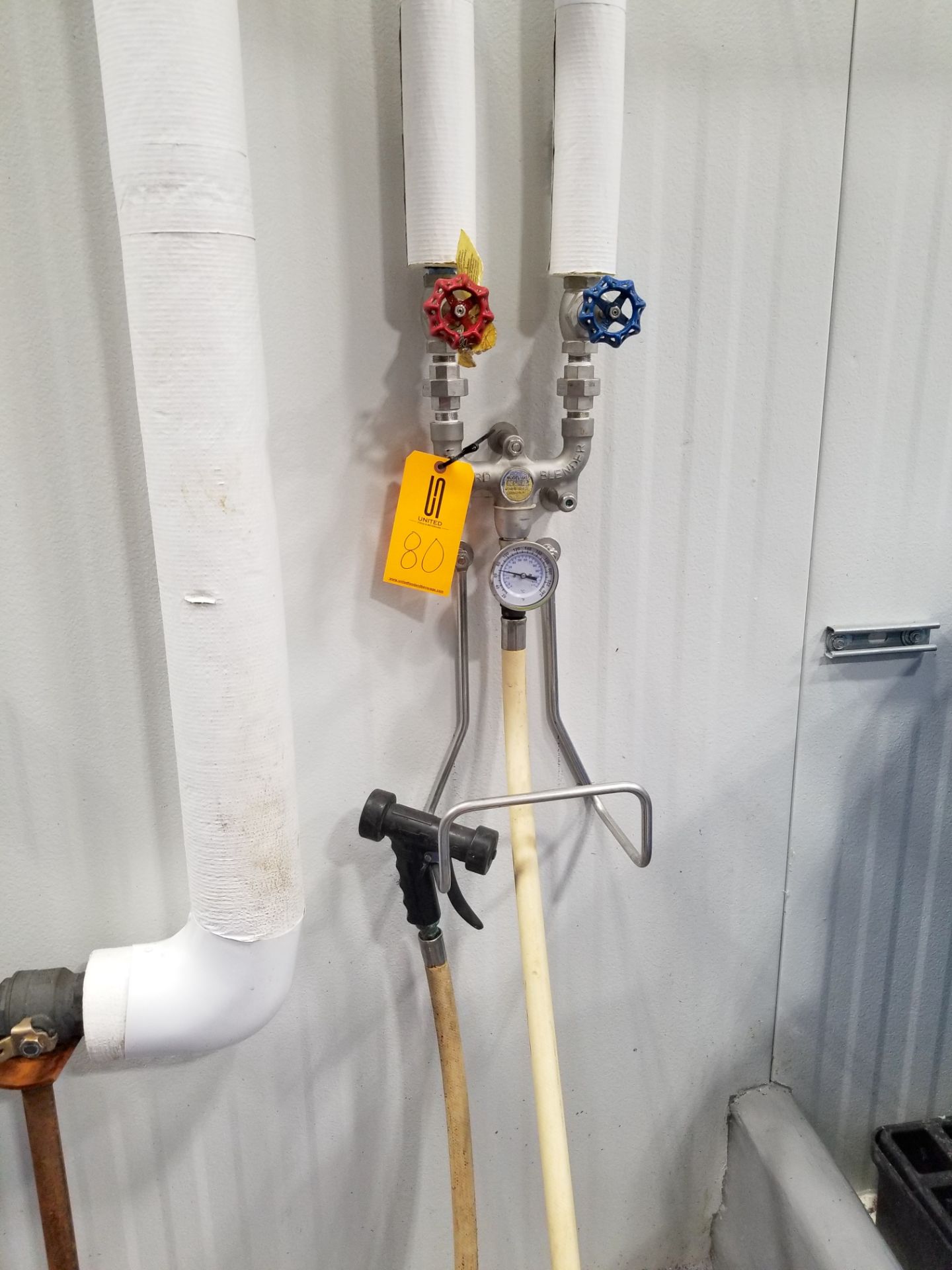 Hose Reel Station with Tan Hose