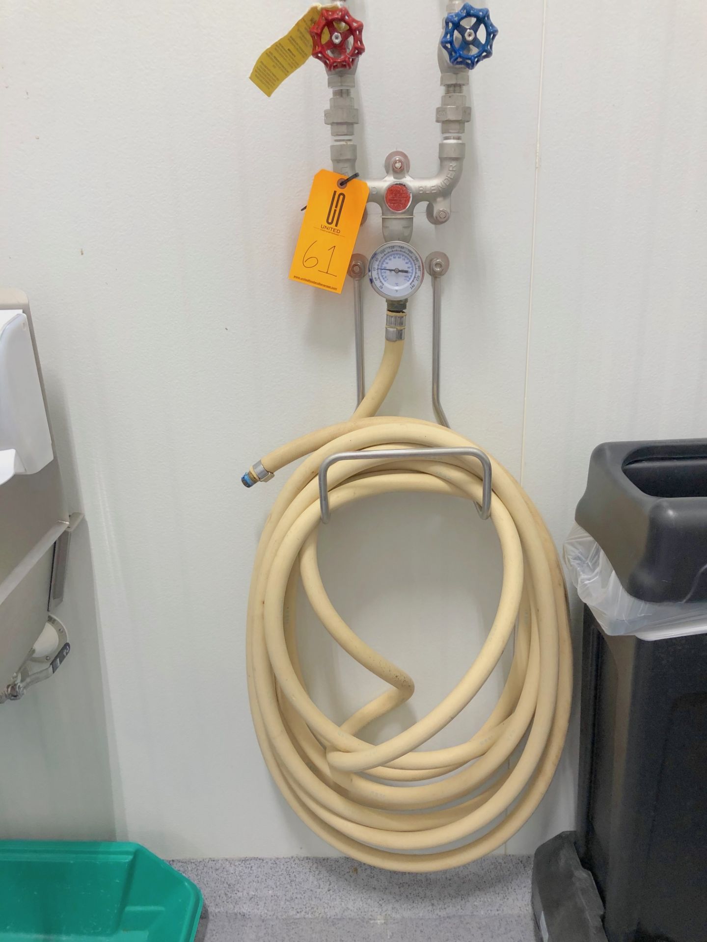 Hose Reel Station with Tan Hose