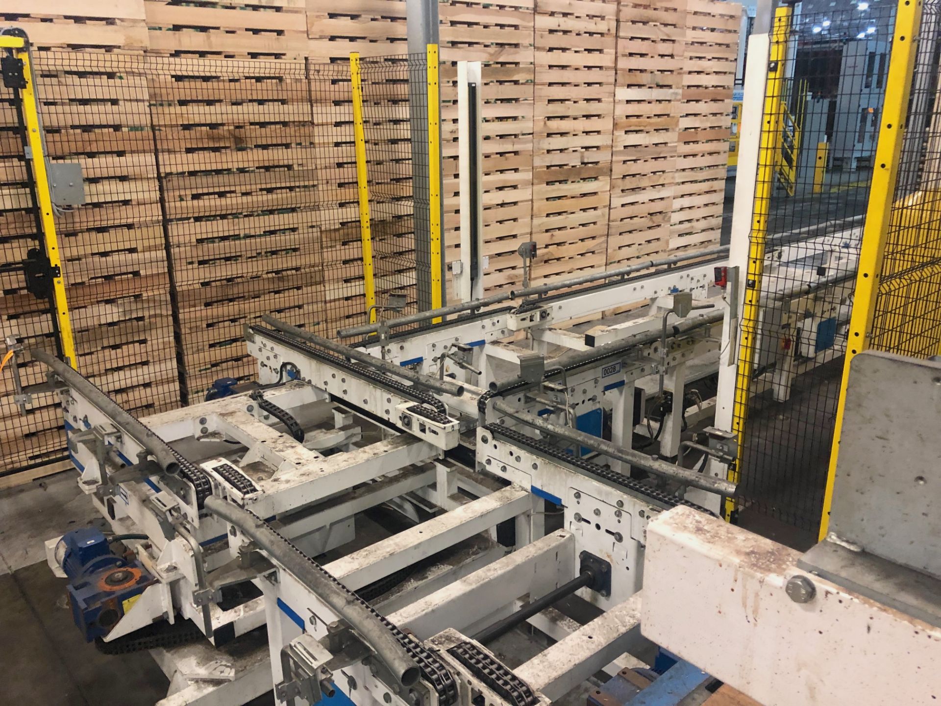 Pallet Dispenser Loading Area (to Feed Pallets to Robotic Palletizers) - Image 14 of 17