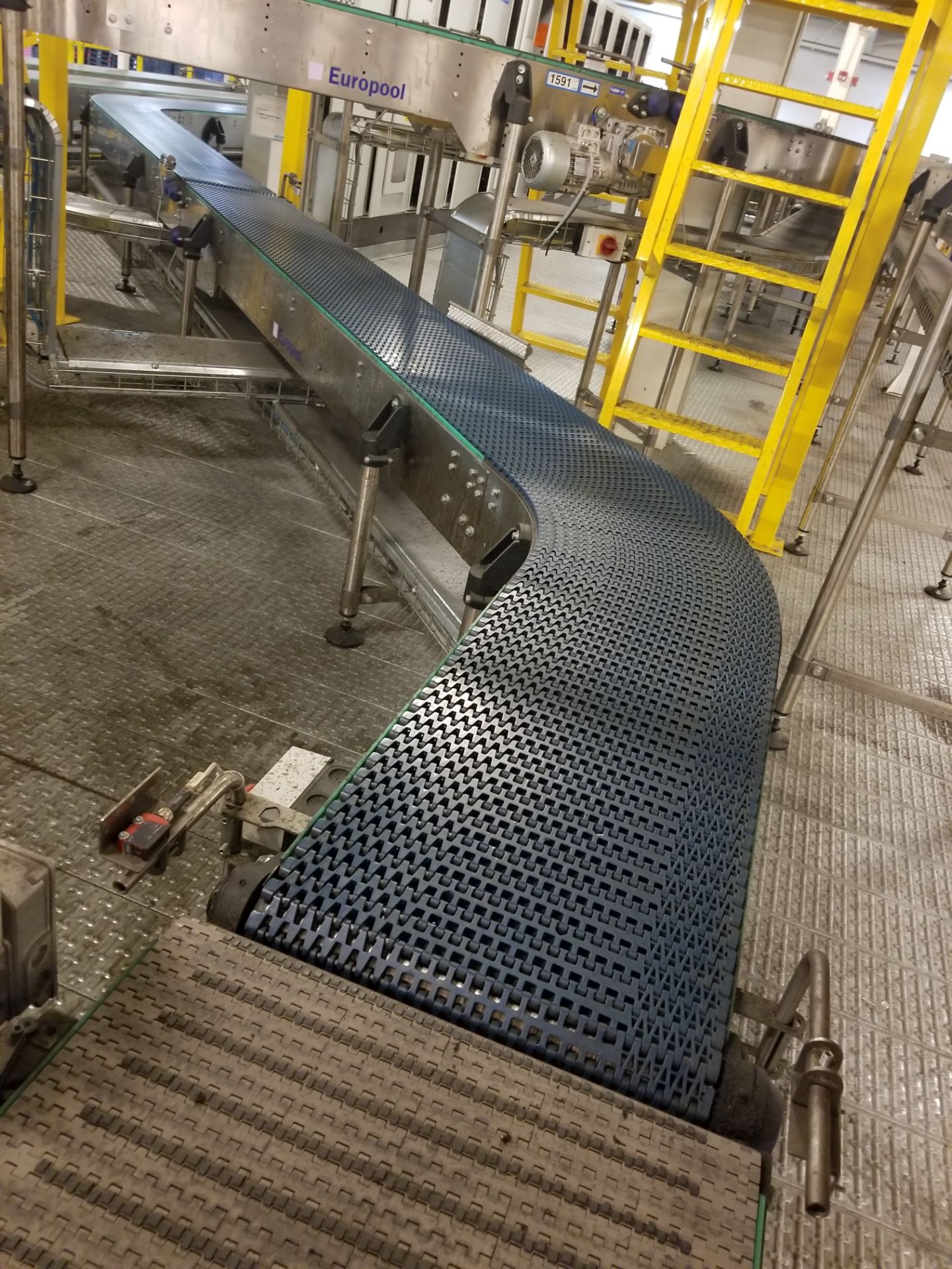 Approx. 45 feet of Europool Case Conveyor - Discharge of Case Switch - Image 2 of 6