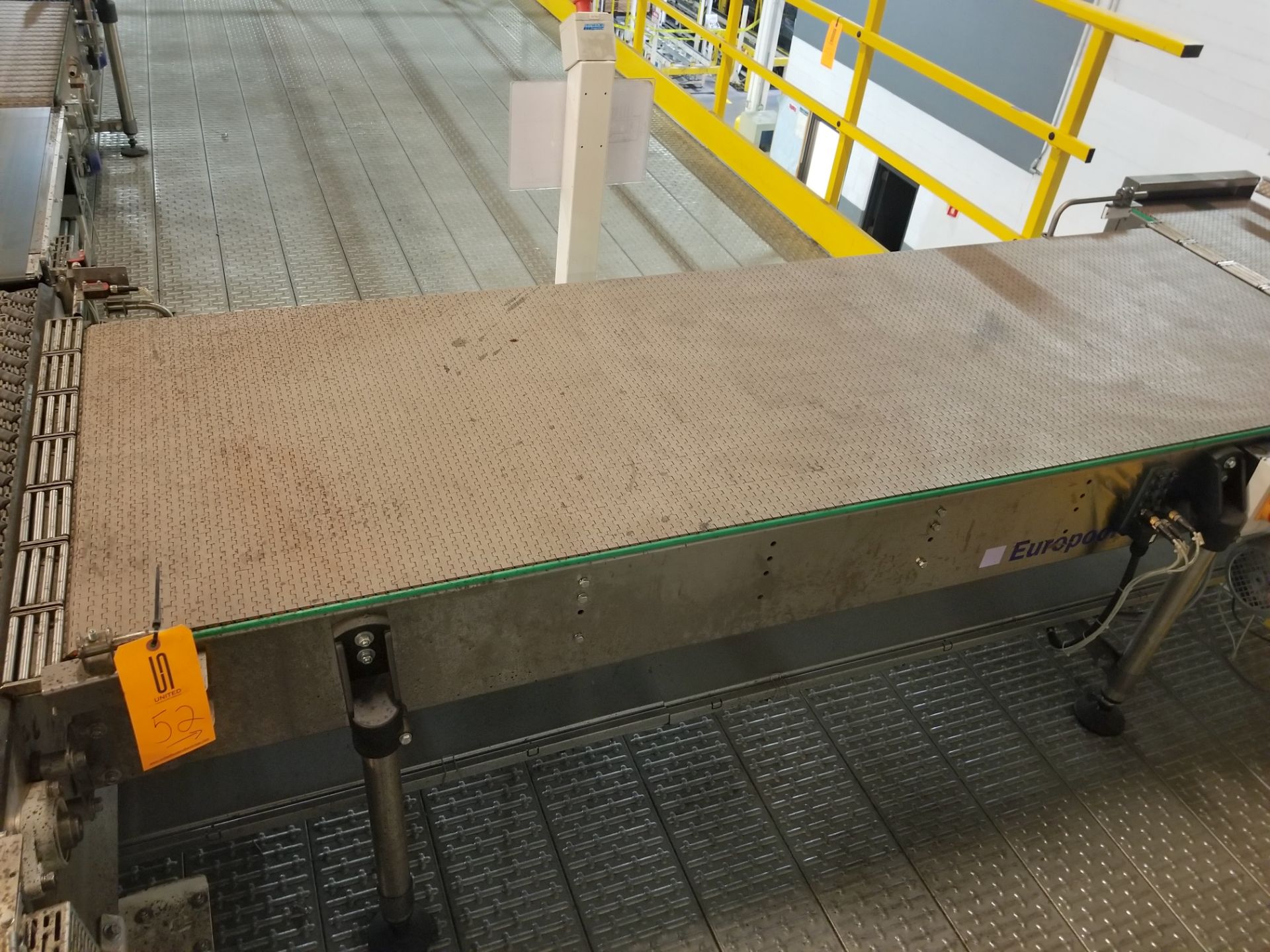 Reject Case Conveyor to Ryson Spiral