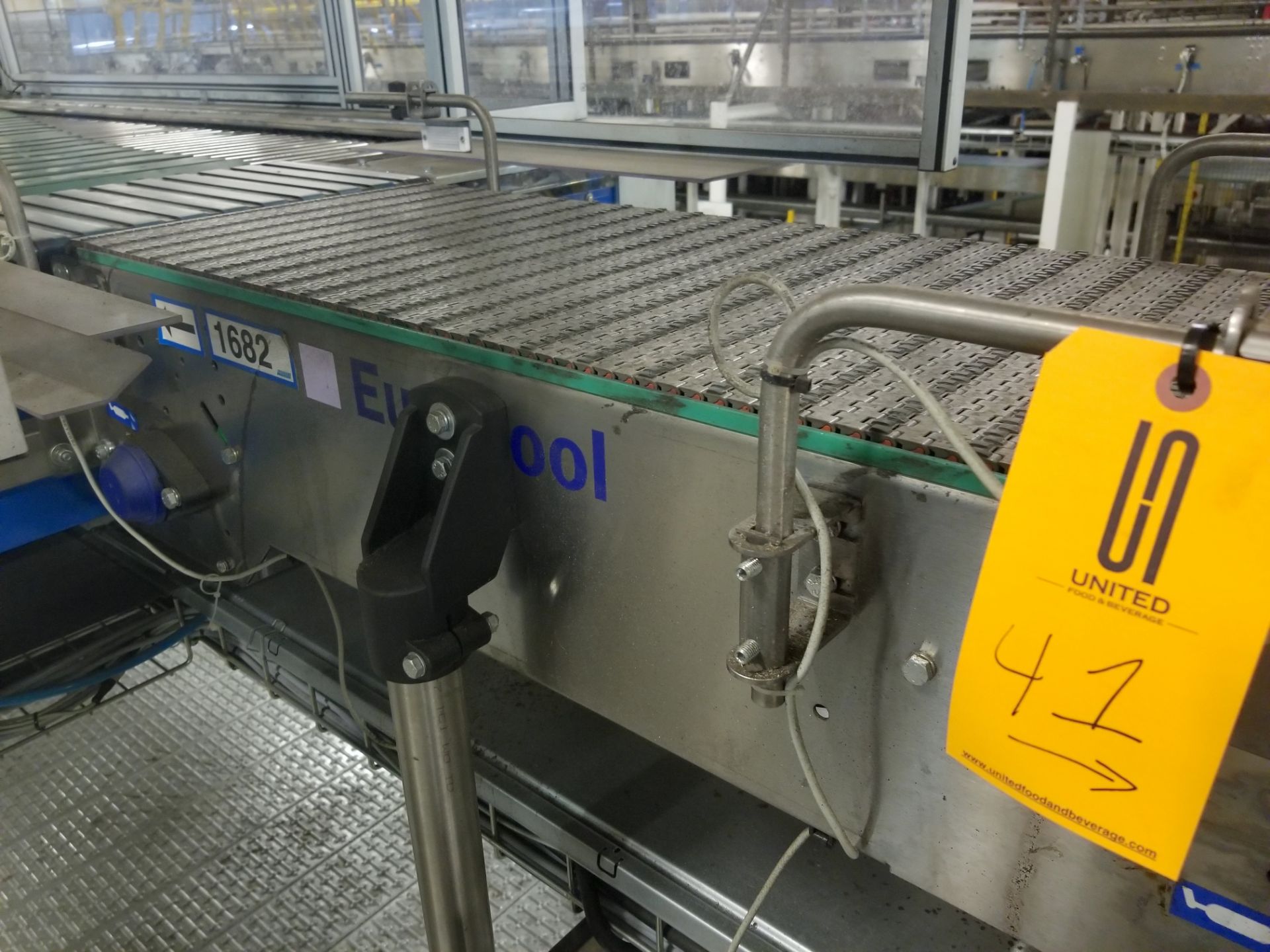 Europool Case Conveyor from Manual Pick B System - Discharge of Spiral to Case Switch - Image 9 of 9