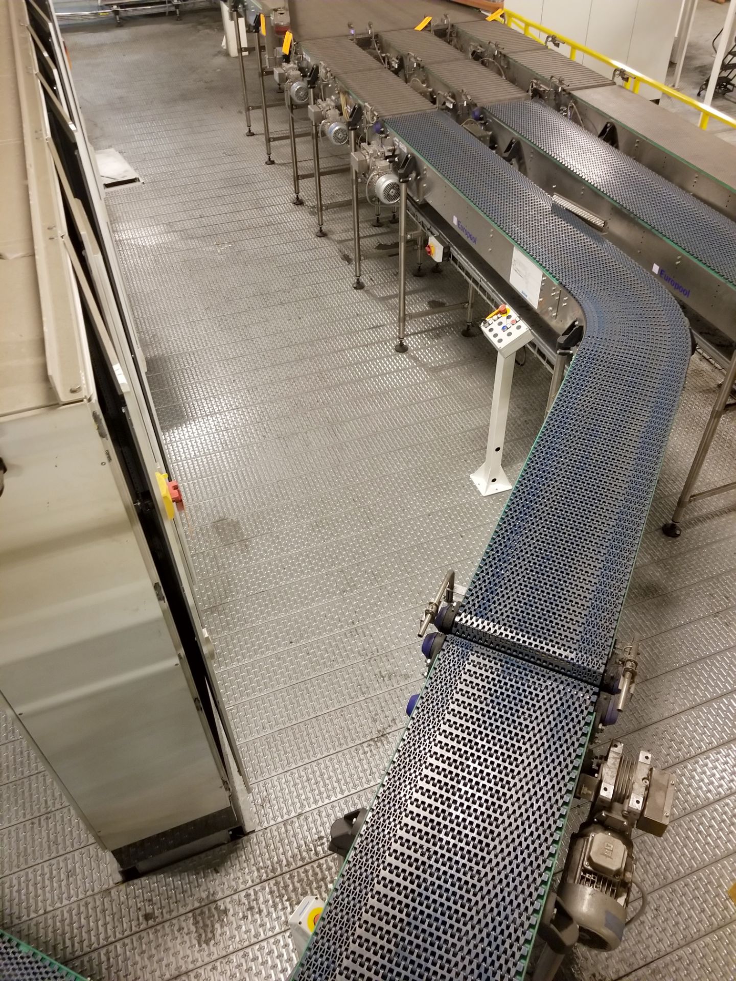 Approx. 35 feet of Europool Case Conveyor - Discharge of Case Switch - Image 4 of 8