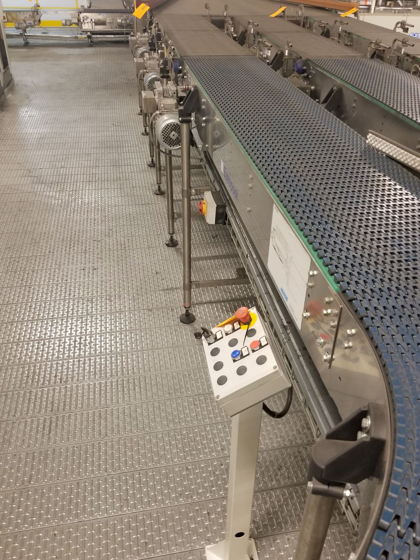 Approx. 35 feet of Europool Case Conveyor - Discharge of Case Switch - Image 6 of 8