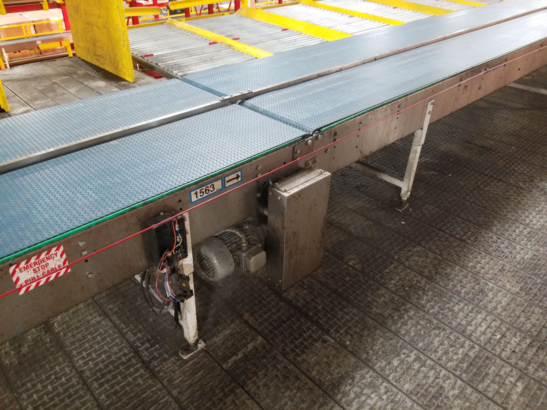 Europool Stainless Steel Dual Lane 17 inch wide matte top case conveyor - Third level (Manual Pick S - Image 2 of 5