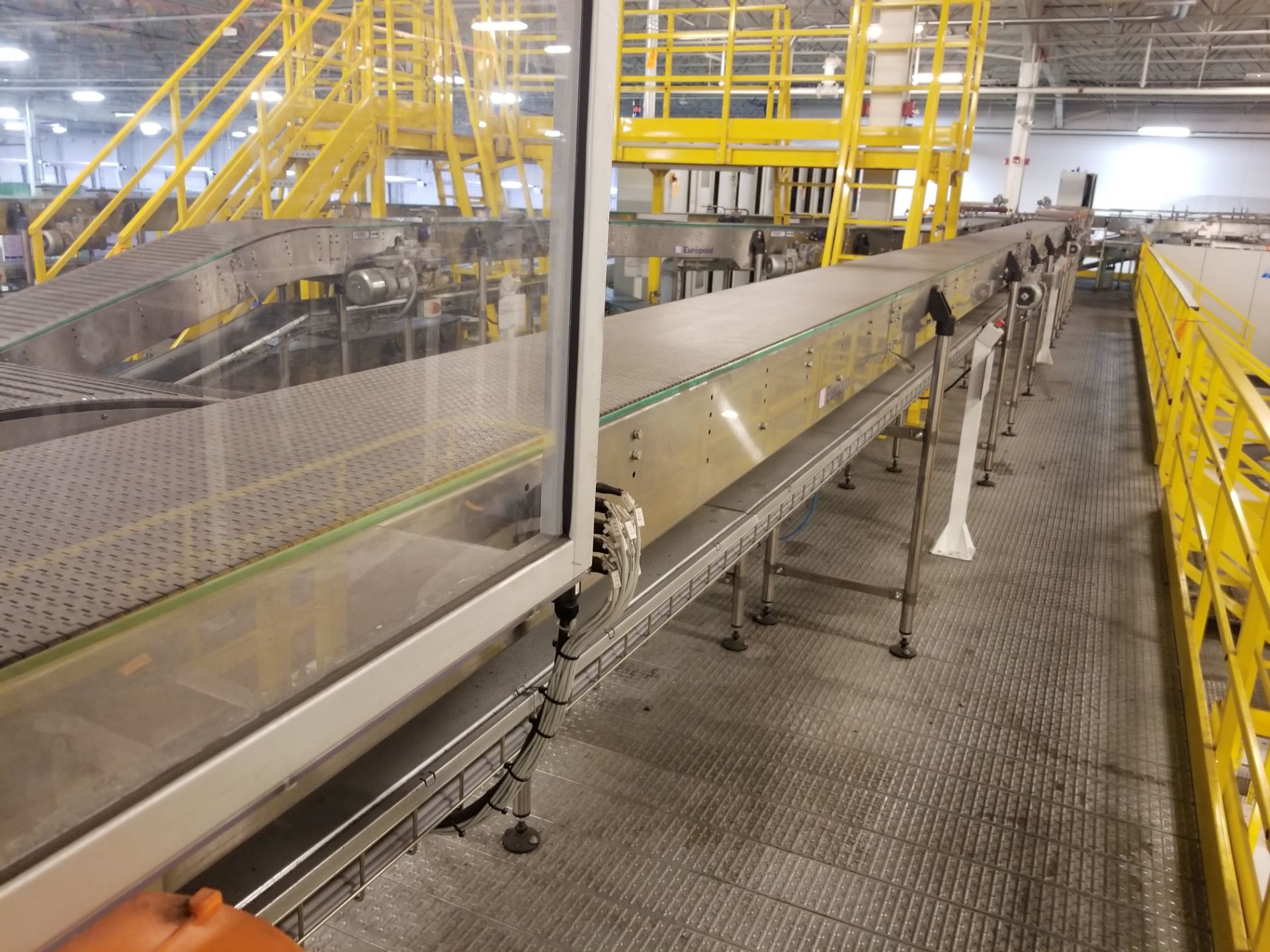 Approx. 40 feet of Europool Case Conveyor - Discharge of Case Switch - Image 2 of 5