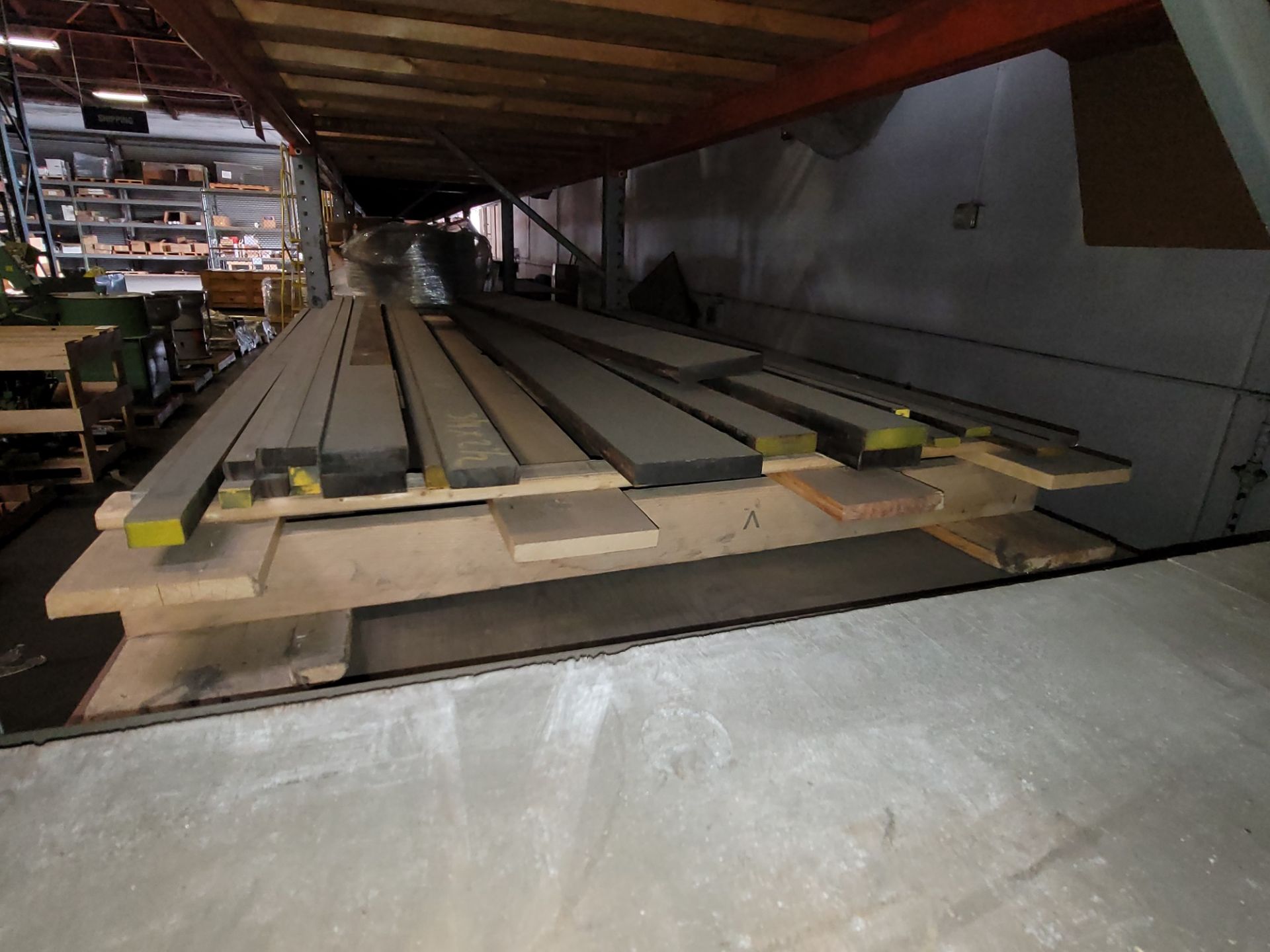 LOT - MISC STEEL BAR: 75 TO 78" LENGTH - Image 2 of 2