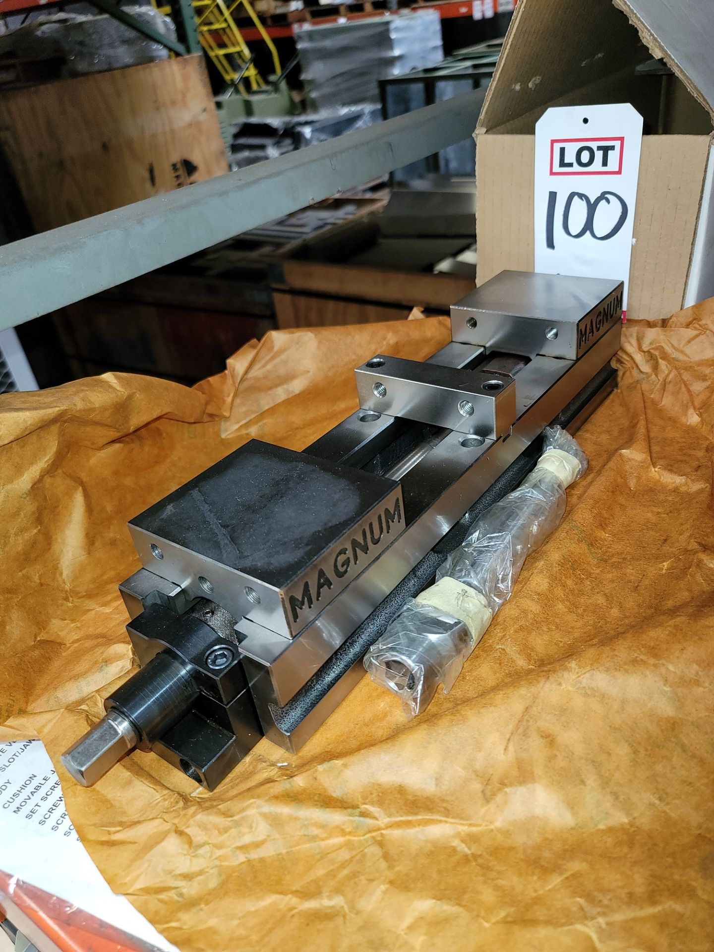 MAGNUM 4" DOUBLE MACHINE VISE