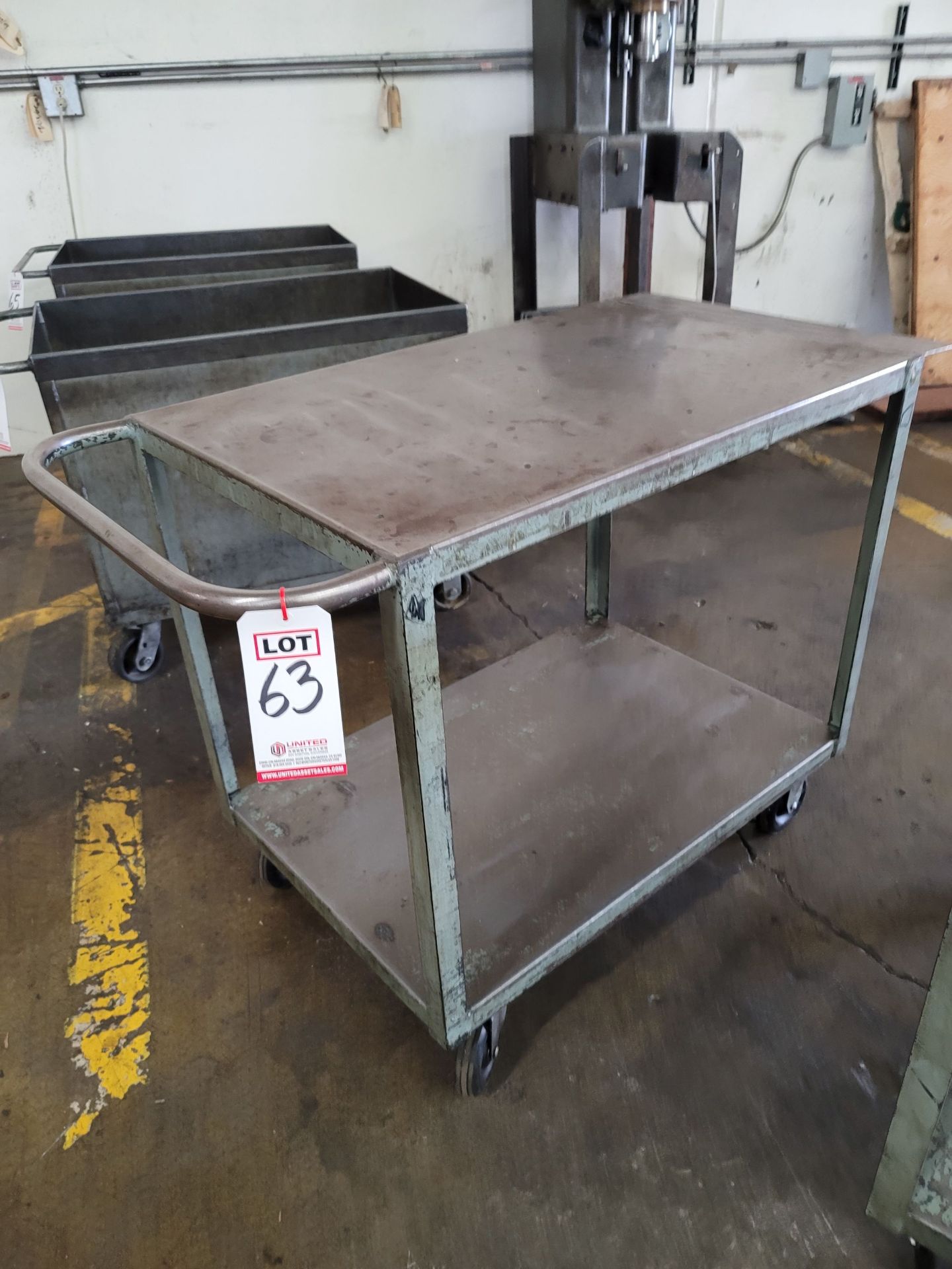 SHOP CART, STEEL, 2' X 3'