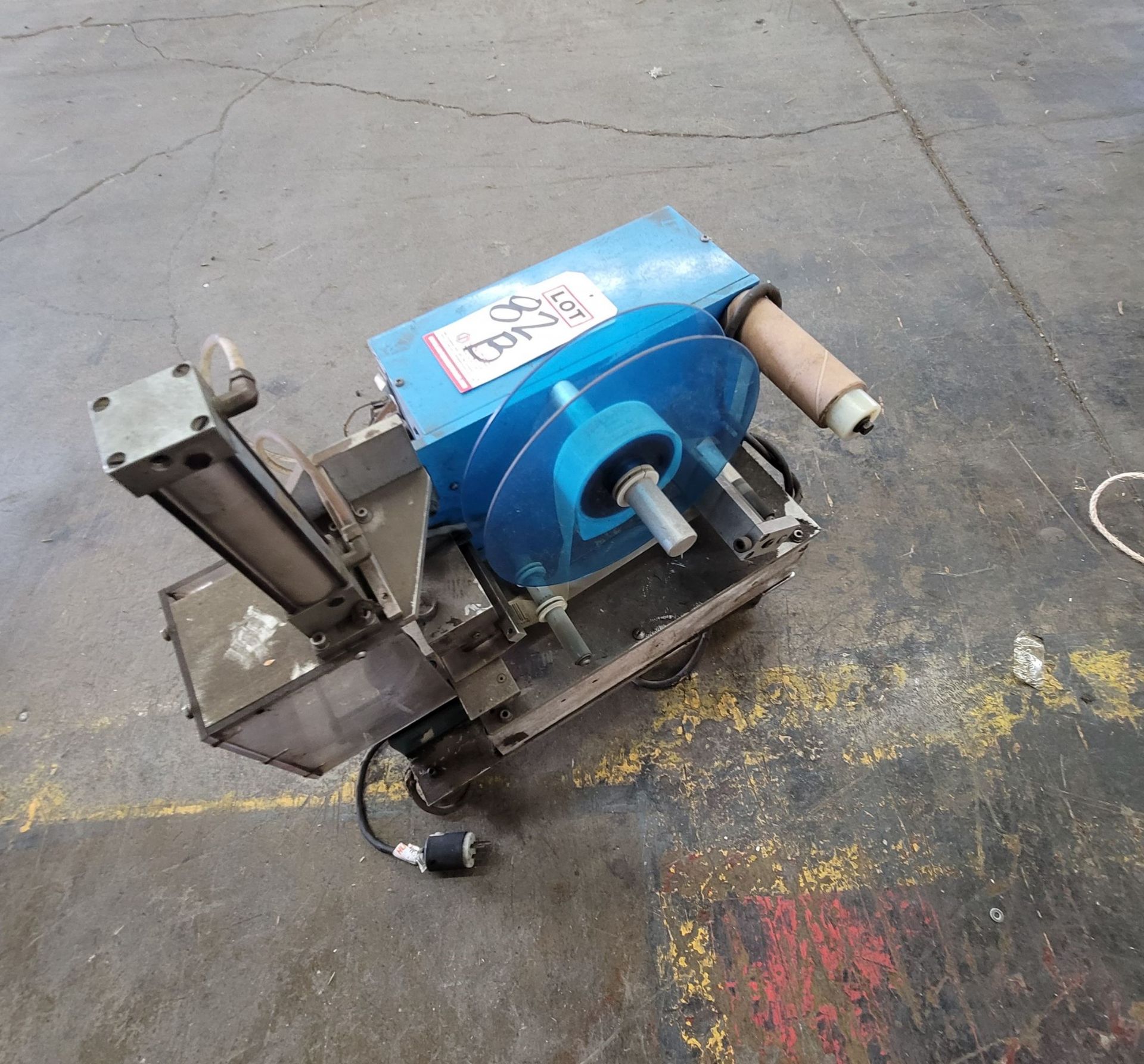 FASSON ROLLS MATERIAL MACHINE APPLICATOR, DATA TAG UNREADABLE