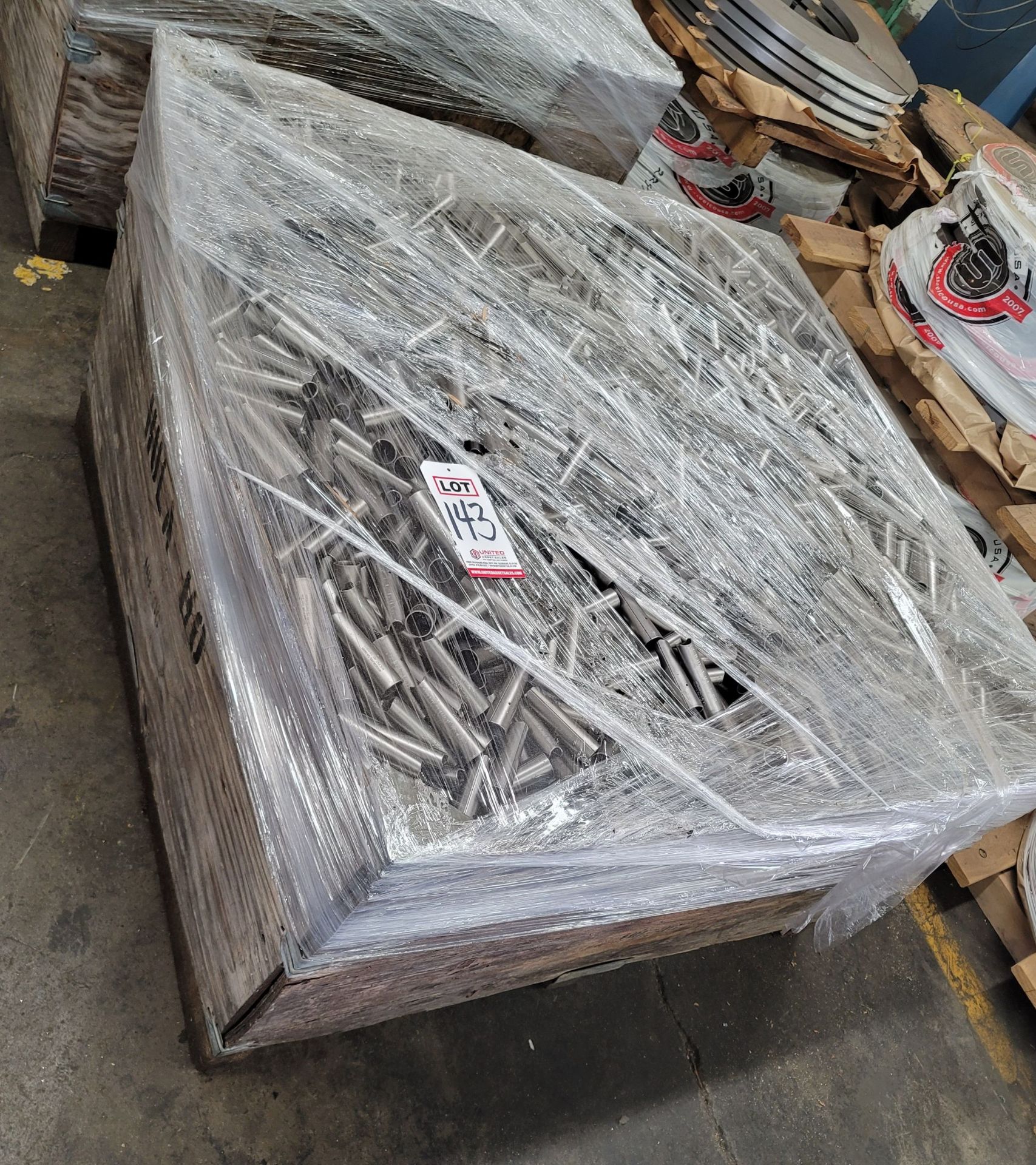 4' X 4' CRATE OF HULA-HO WEEDER PARTS