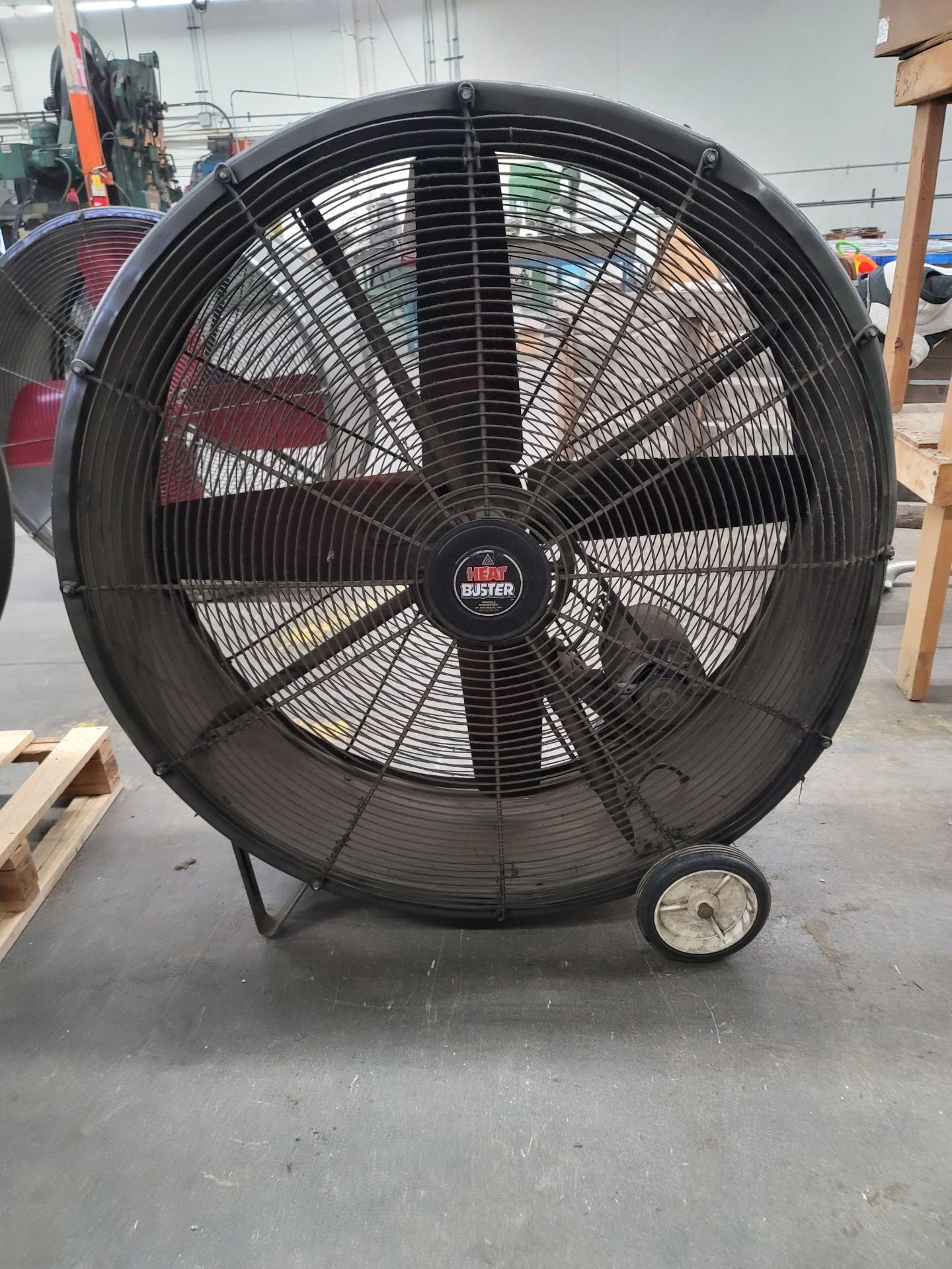 TRIANGLE ENGINEERING 42" DRUM FAN, MODEL SPL4223, 1/2 HP, S/N C00 - Image 2 of 3