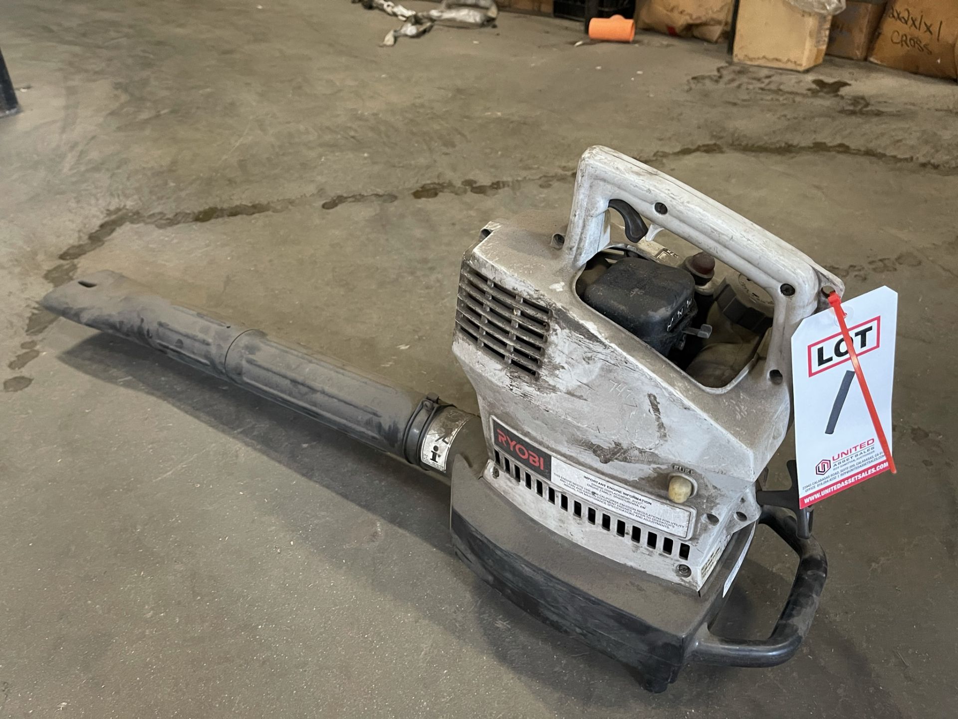 RYOBI GAS BLOWER, MODEL 280R