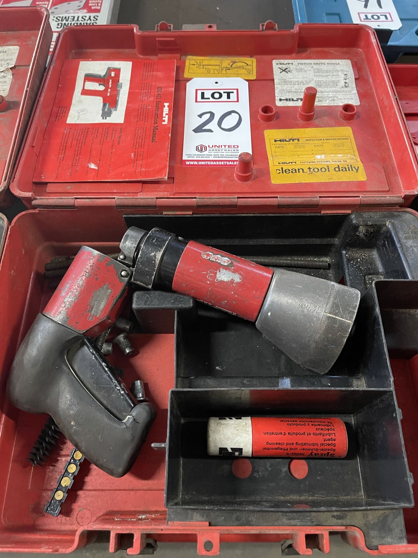 HILTI DX600N ACTUATED TOOL