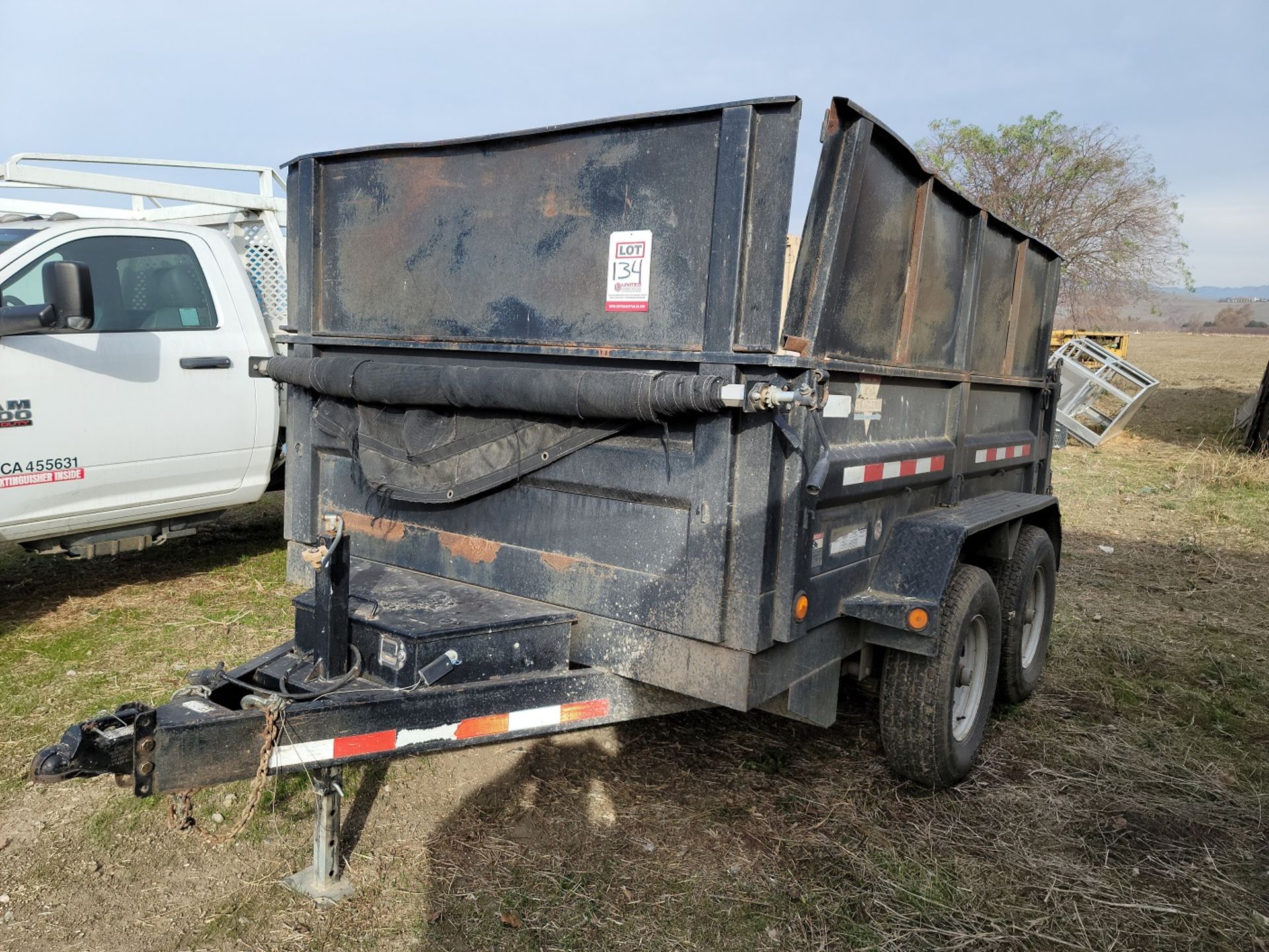 2007 PJ TRAILERS 10' 2-AXLE TRAILER