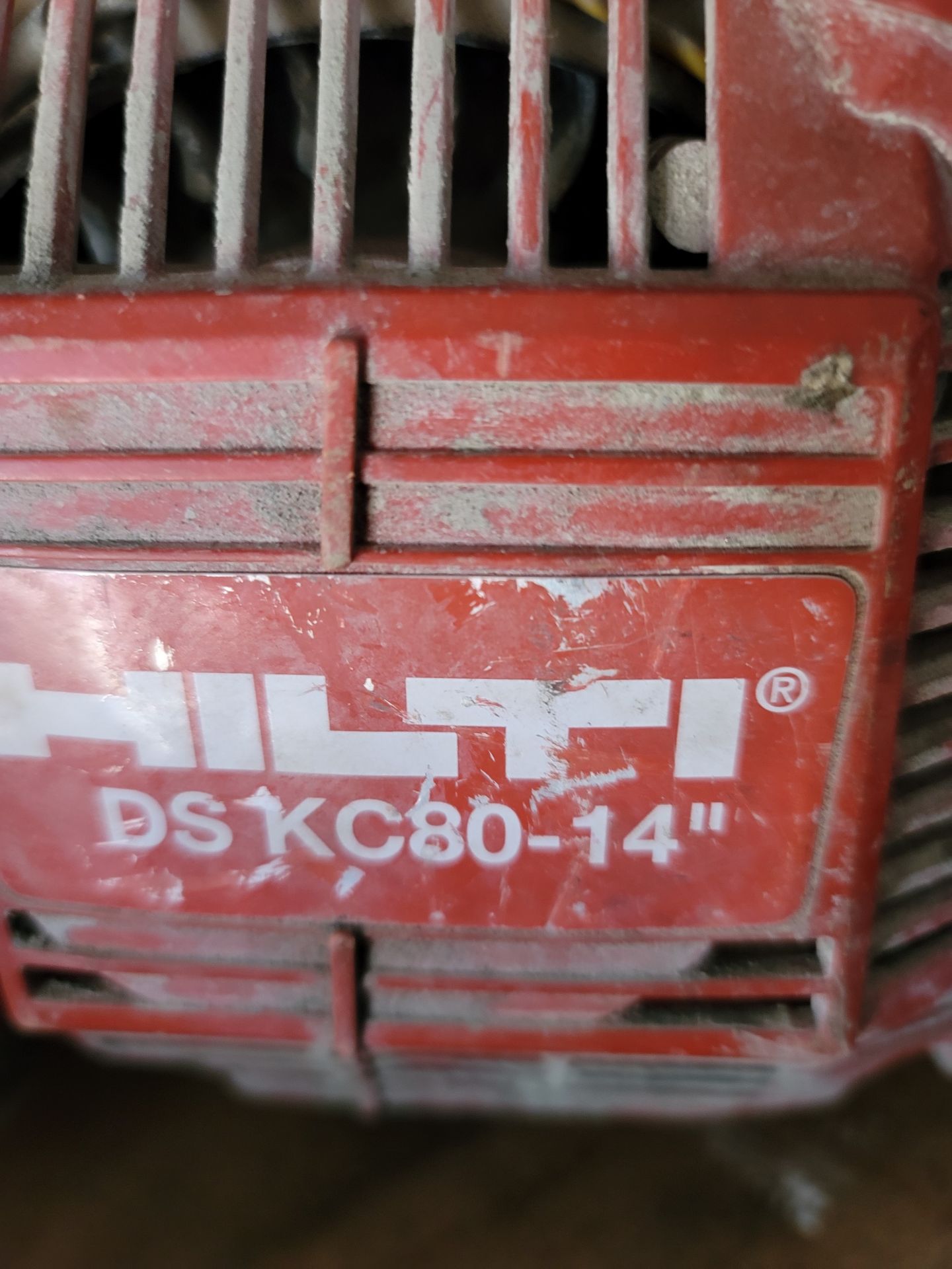 HILTI GAS CHOP SAW, MODEL DS KC80-14" BLADE - Image 2 of 2