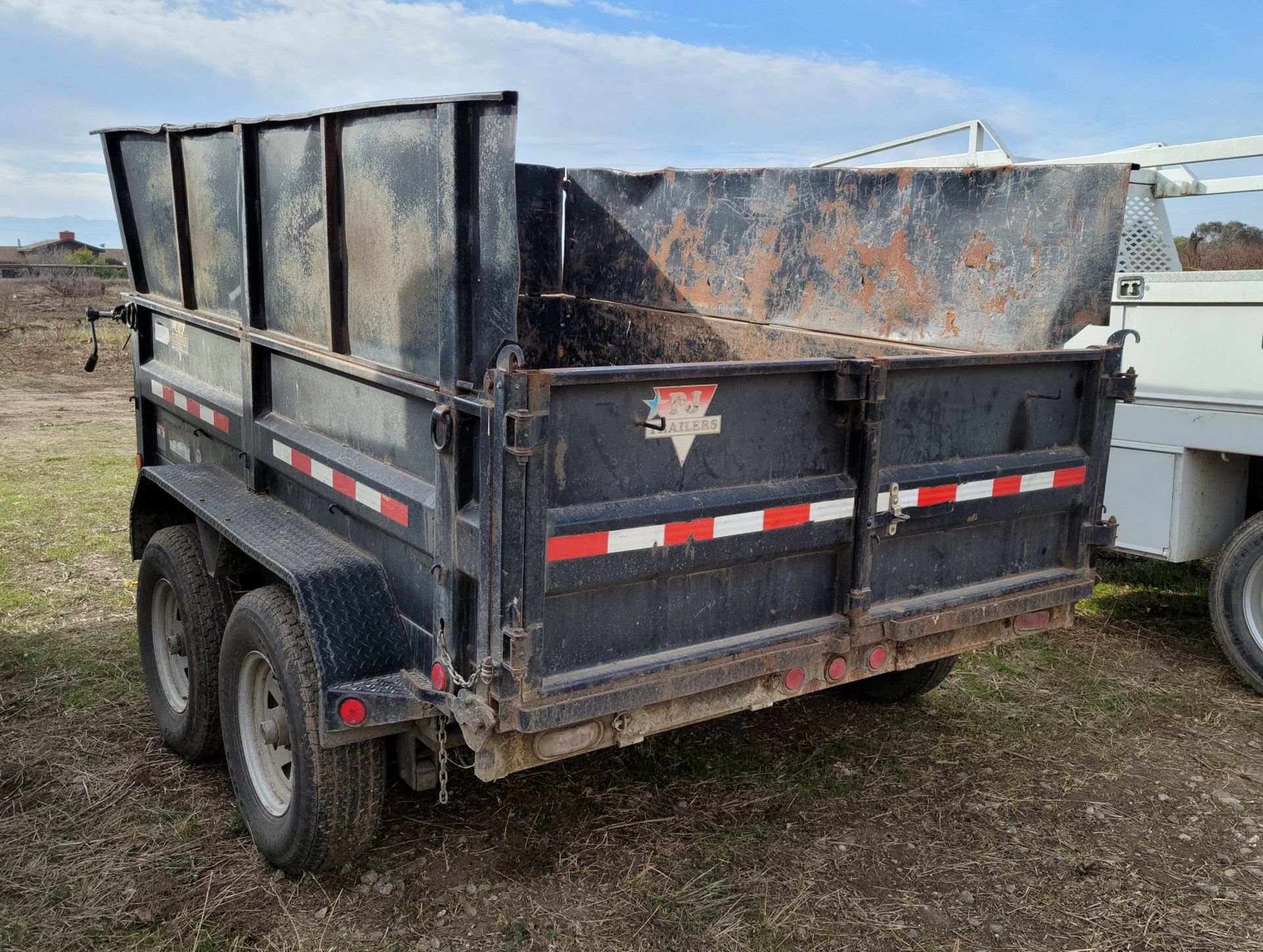 2007 PJ TRAILERS 10' 2-AXLE TRAILER - Image 3 of 5