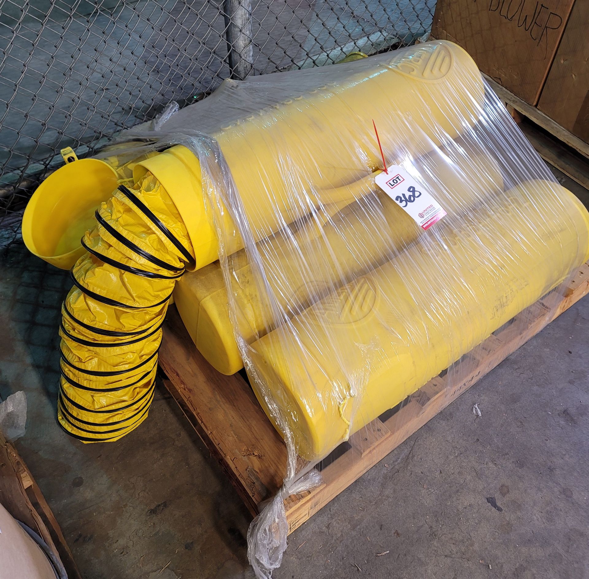 AMERIC 8" CONFINED SPACE VENTILATION HOSE (LOCATION: BUILDING 15 MRB)