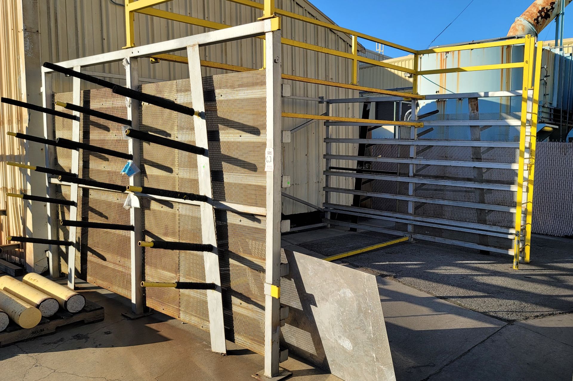 DRYING RACK, 17'2" X 12'6" X 10'3" (LOCATION: OUTSIDE BUILDING 39)