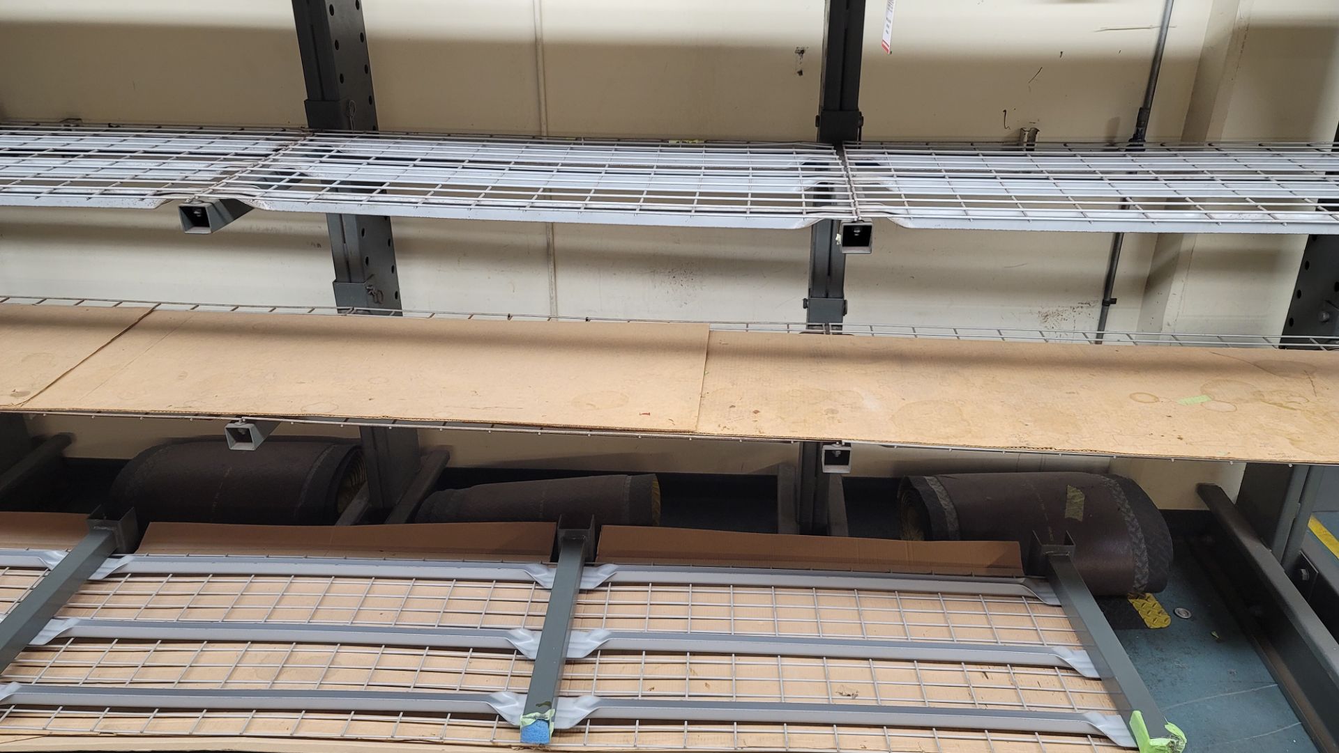 16' STEELTREE CANTILEVER MATERIAL RACK, 2' ARMS, 8' HT W/ WIRE DECKING (LOCATION: BUILDING 15 MAIN) - Image 2 of 2