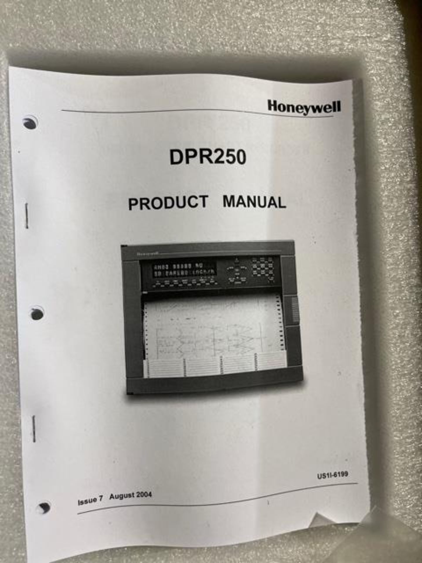 HONEYWELL DPR180/DPR250 RECORDER, NEW-NEVER USED (LOCATION: BUILDING 50) - Image 3 of 5