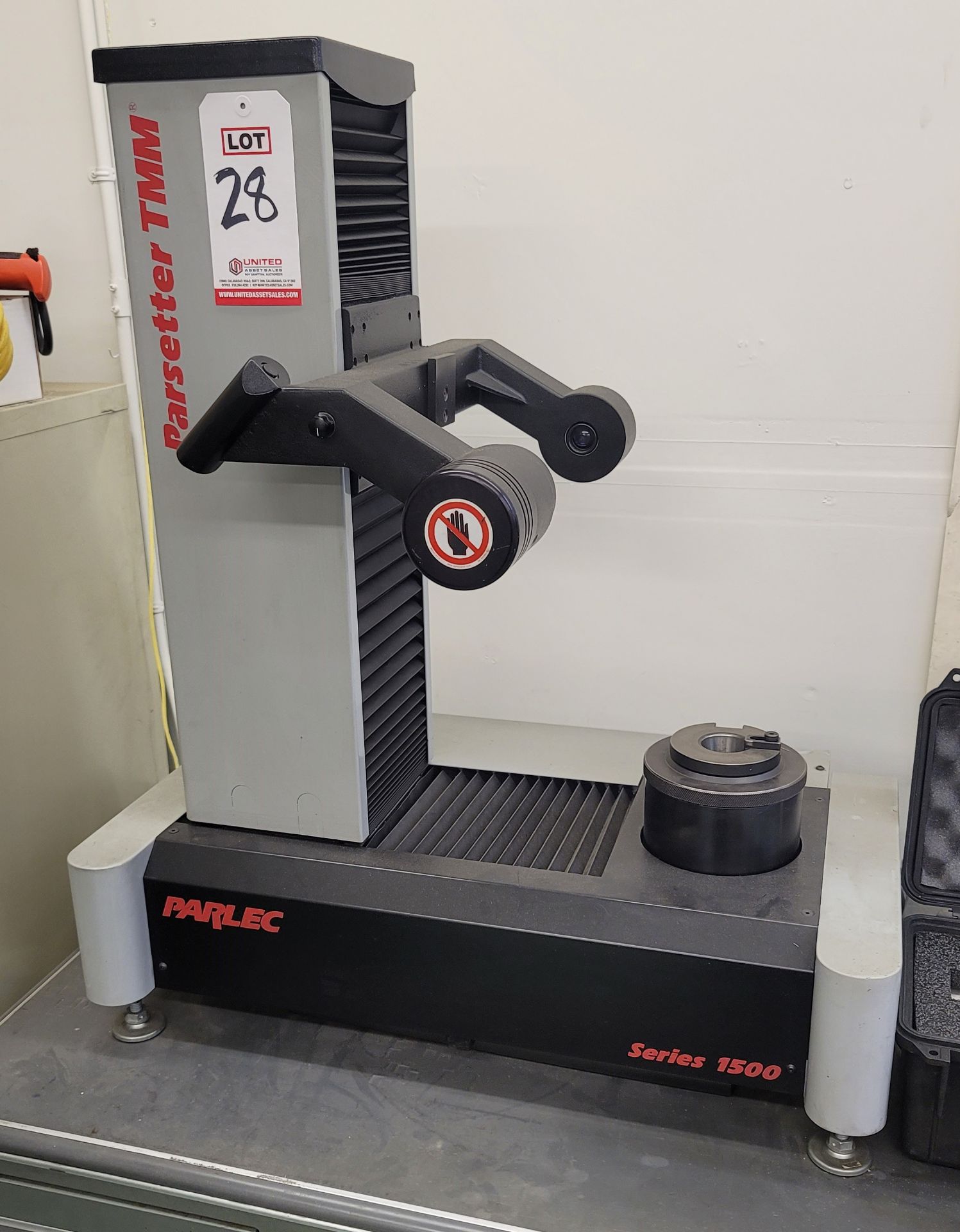 LOT - PARLEC PARSETTER TMM SERIES 1500 TOOL PRESETTER, MODEL P1500A-0076, S/N P408669-1106, W/ EXTRA - Image 2 of 5