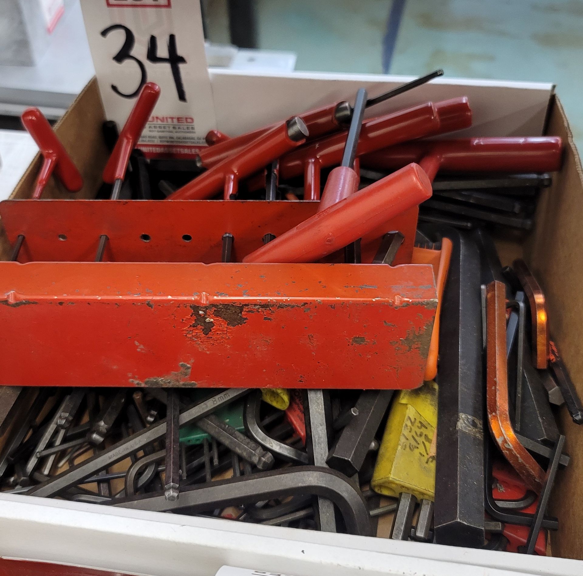 LOT - ALLEN WRENCHES/HEX KEYS, ALL SIZES