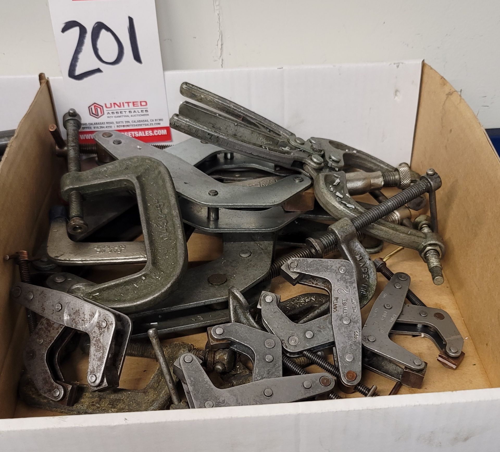 LOT - MISC CLAMPS