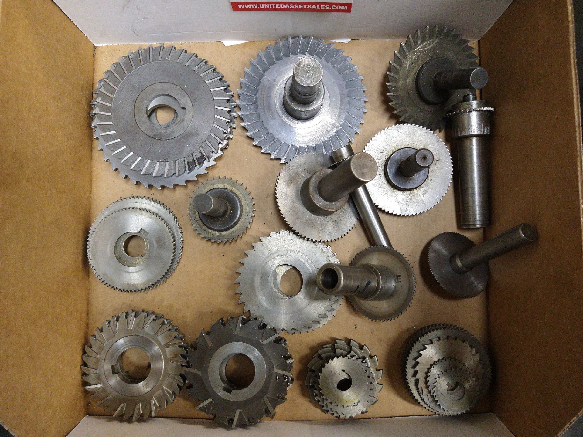 LOT - ASSORTED SAW BLADES, HOLDERS