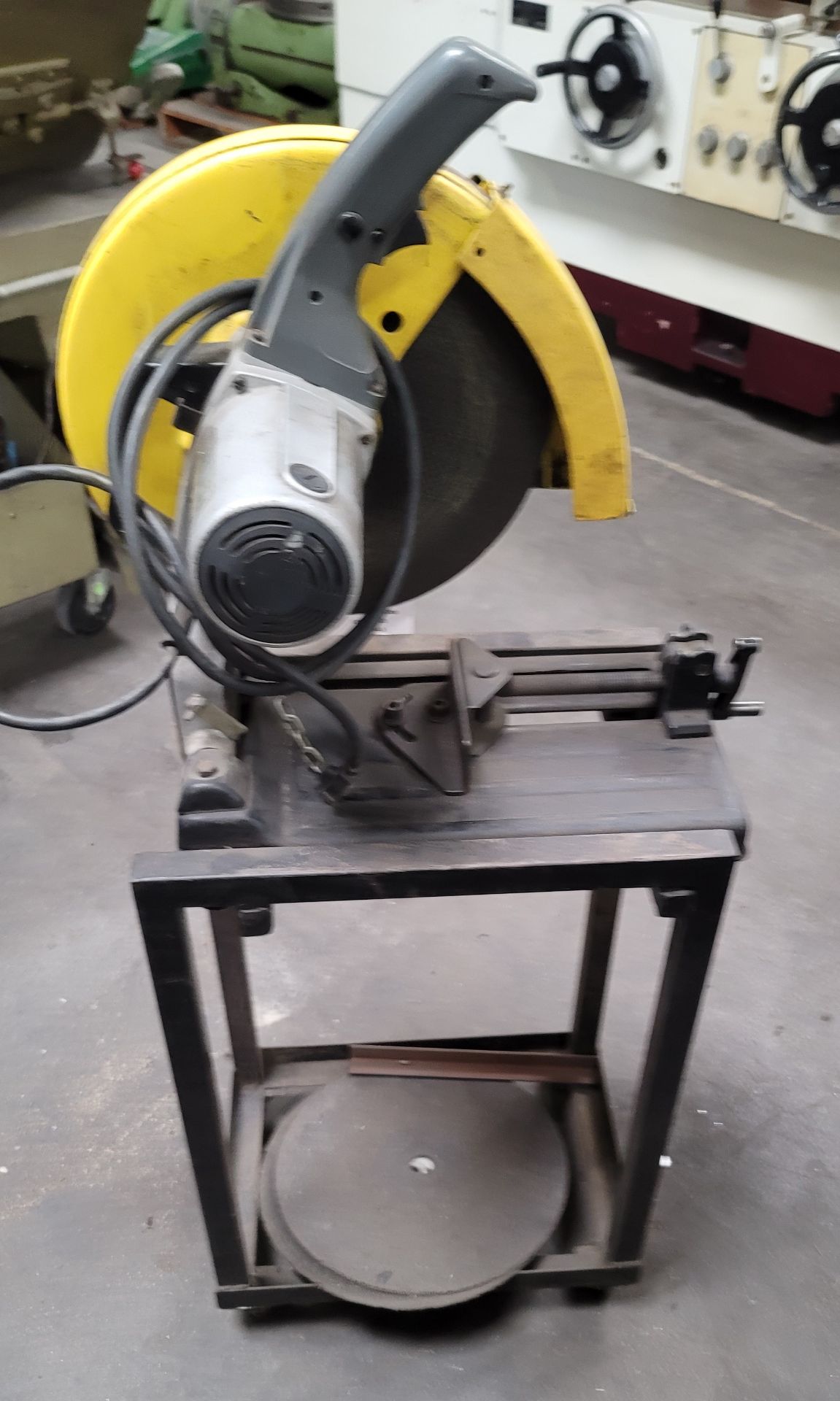 CHICAGO ELECTRIC 14" CUT-OFF SAW, W/ STAND - Image 2 of 2