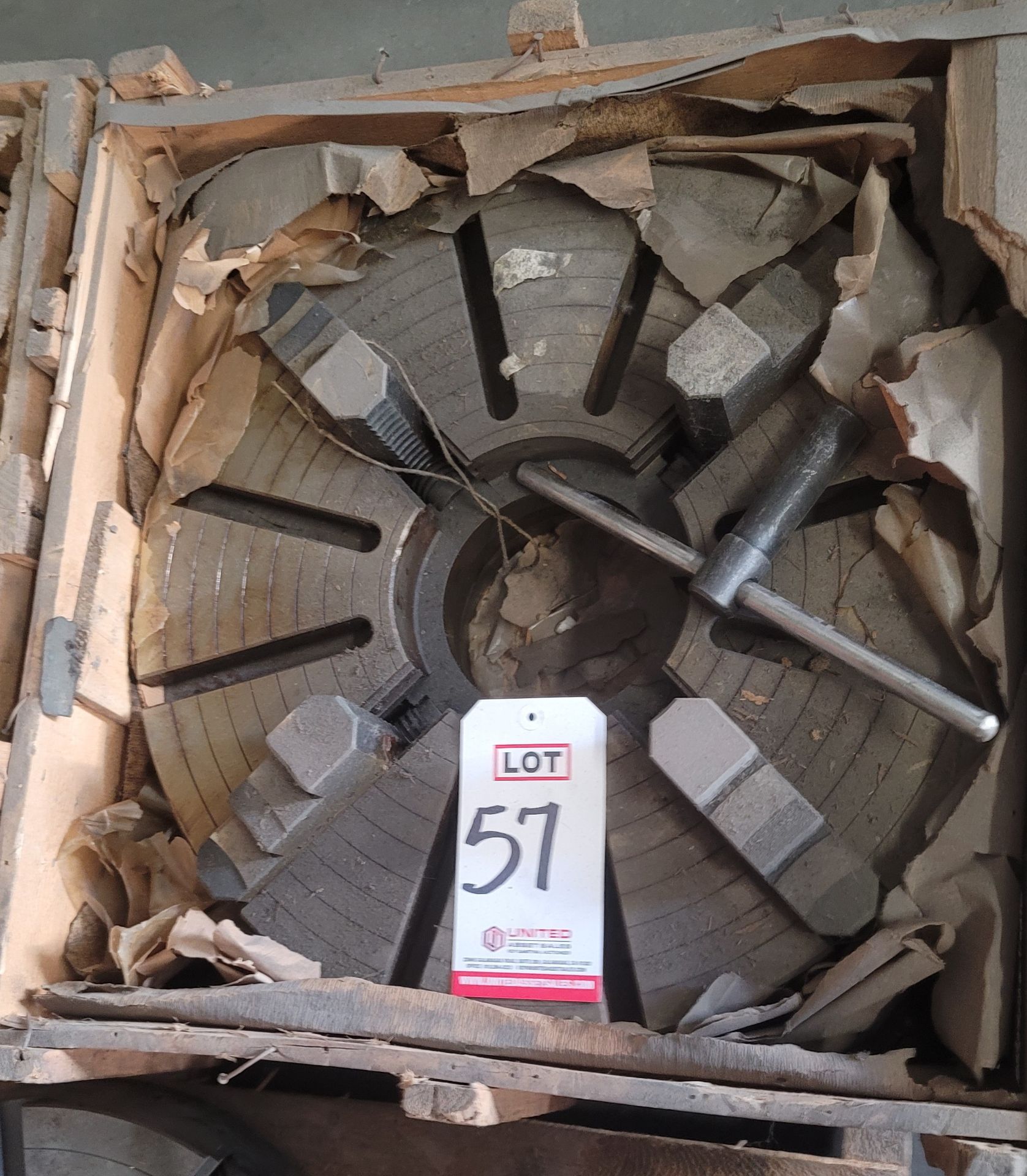 19-3/4" 4-JAW CHUCK