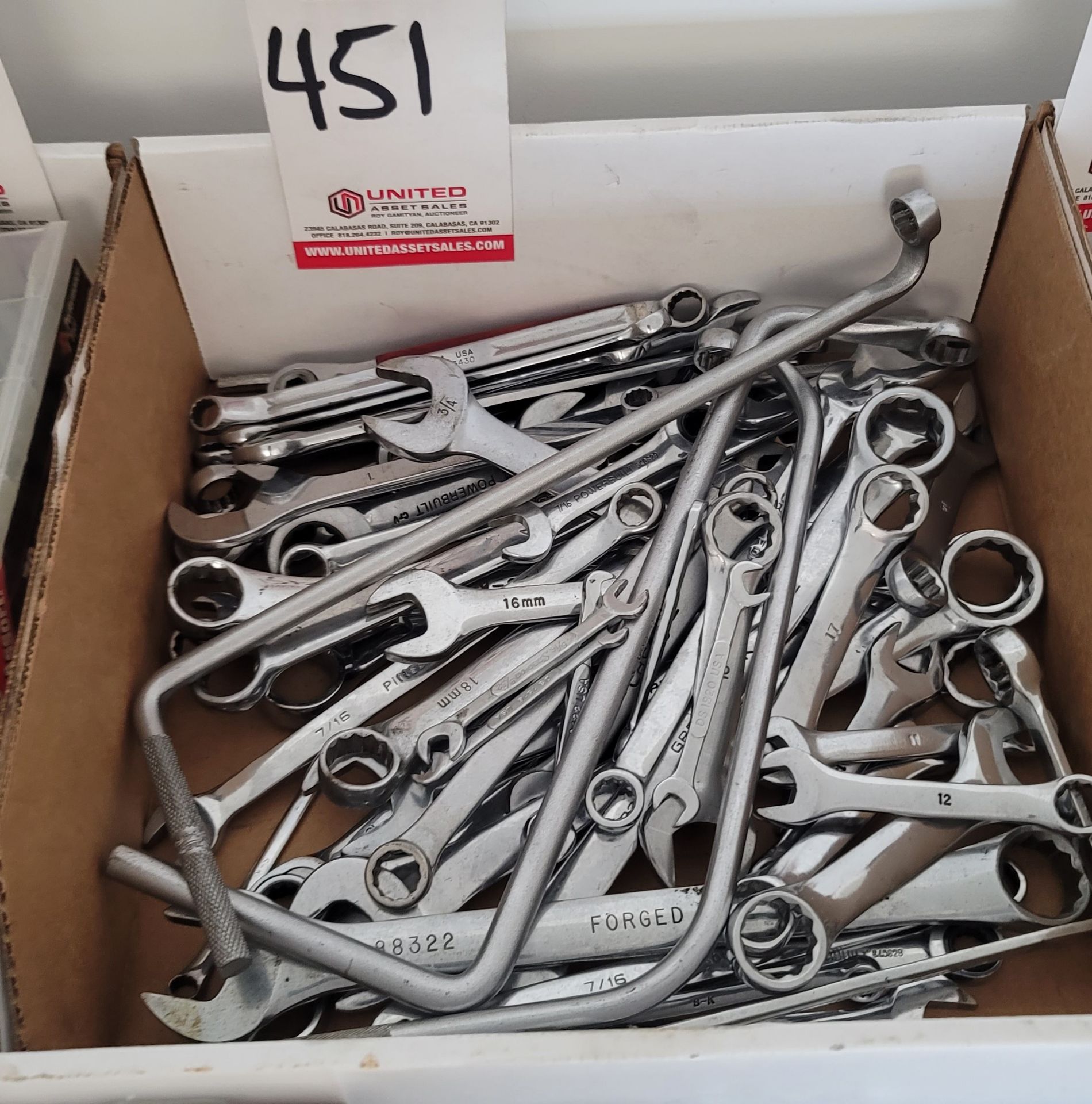 LOT - MISC WRENCHES