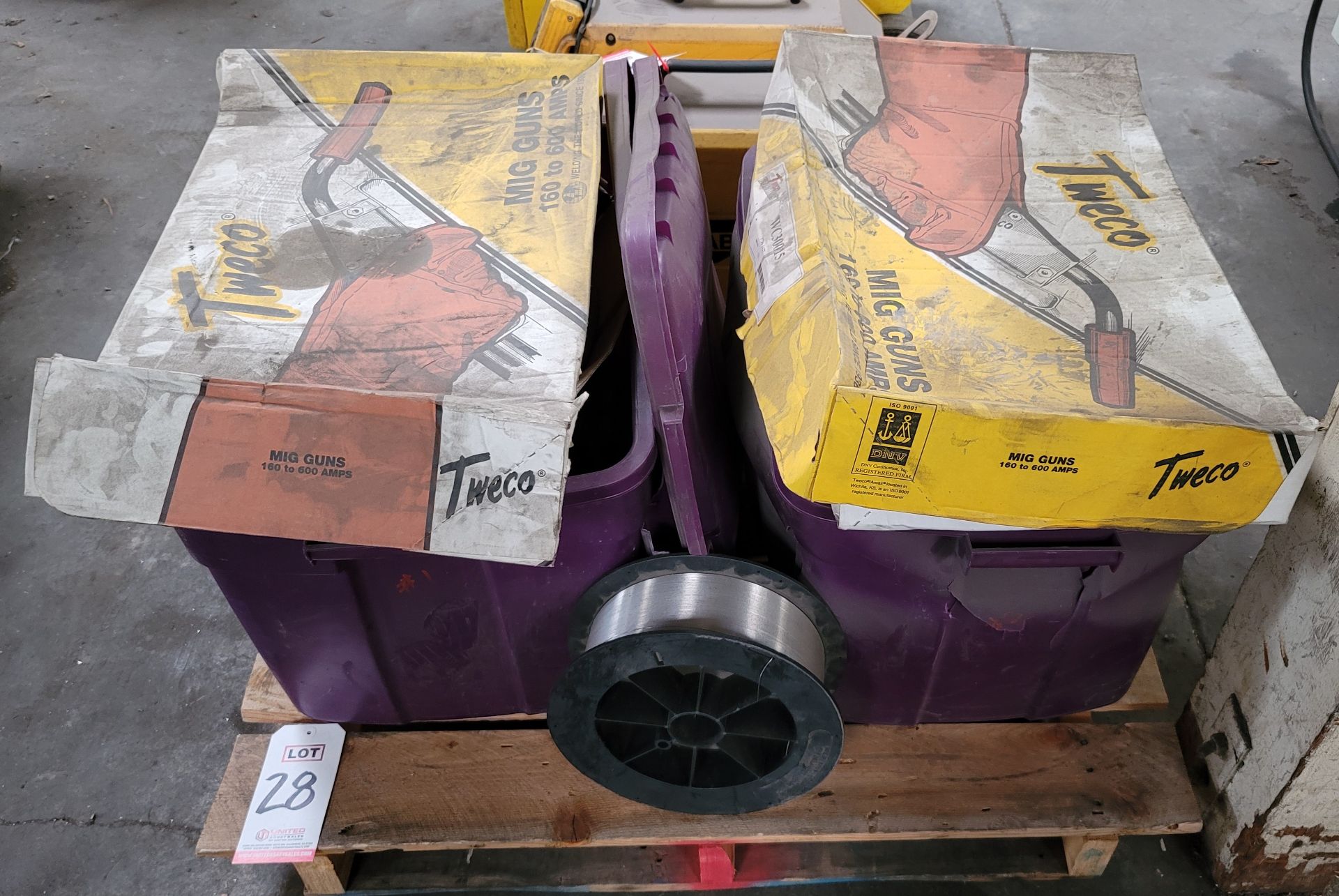 LOT - PALLET OF WELDING RELATED ITEMS