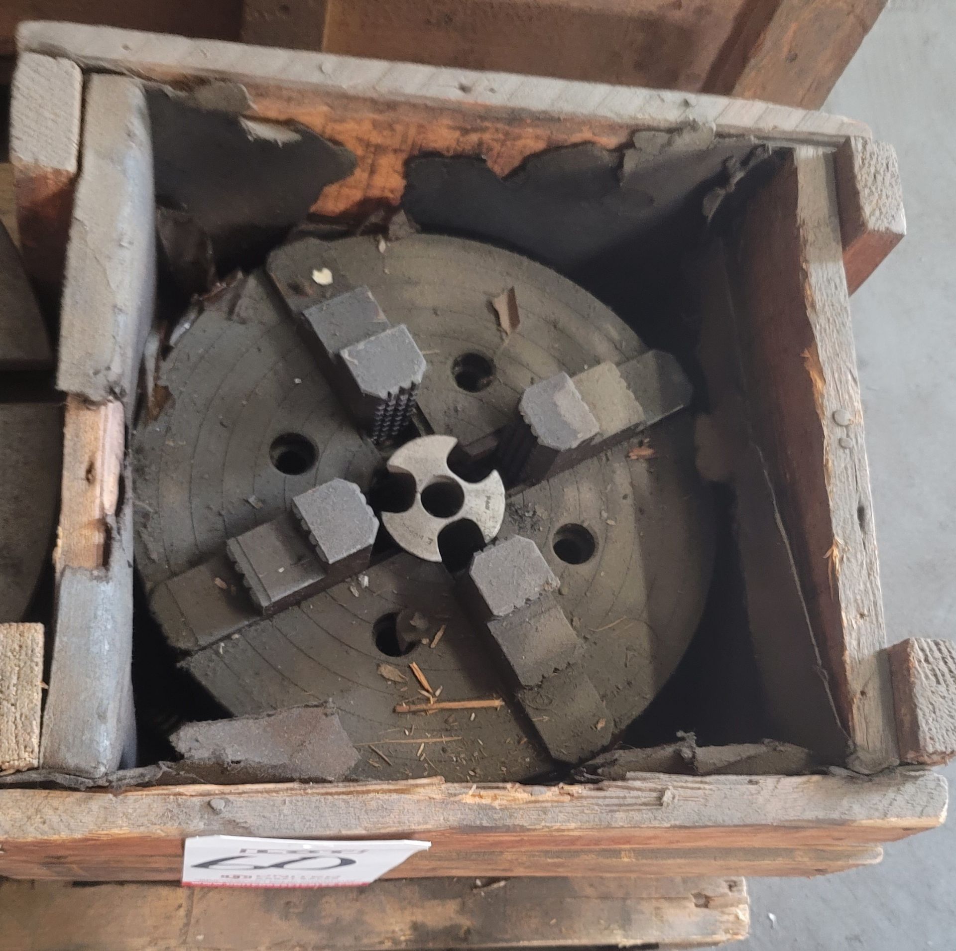 10" 4-JAW CHUCK