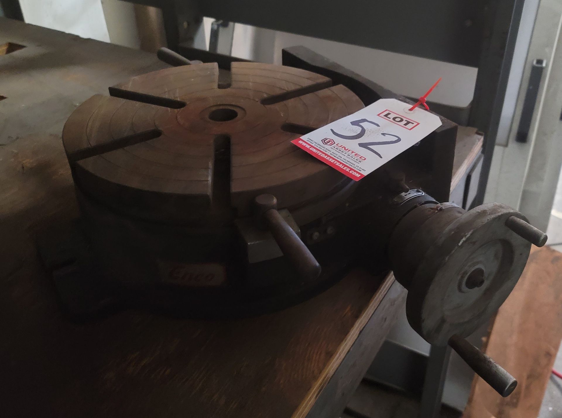 ENCO 12" HORIZONTAL/VERTICAL ROTARY TABLE