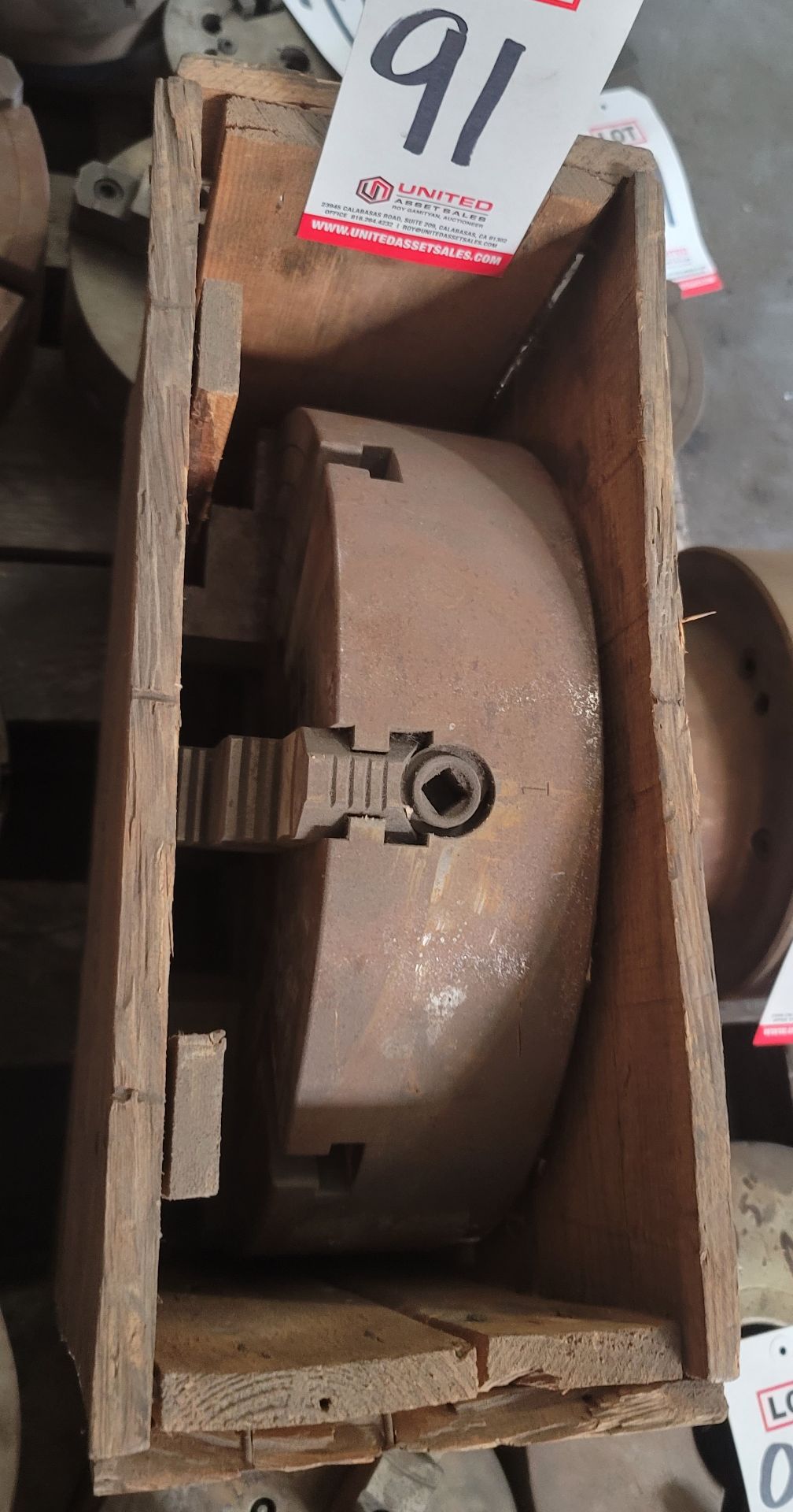 KITAGAWA 14" 4-JAW CHUCK