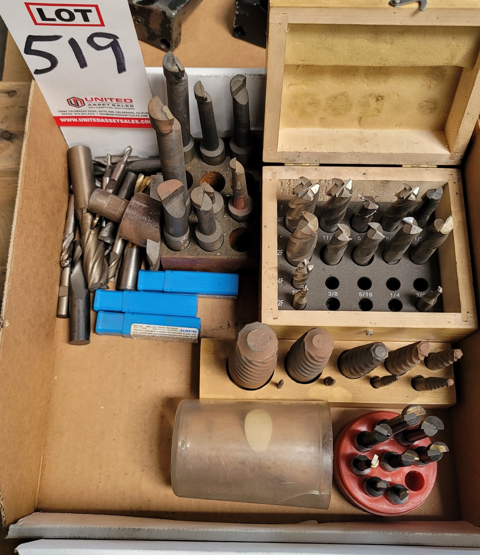 LOT - MISC MILL TOOLS