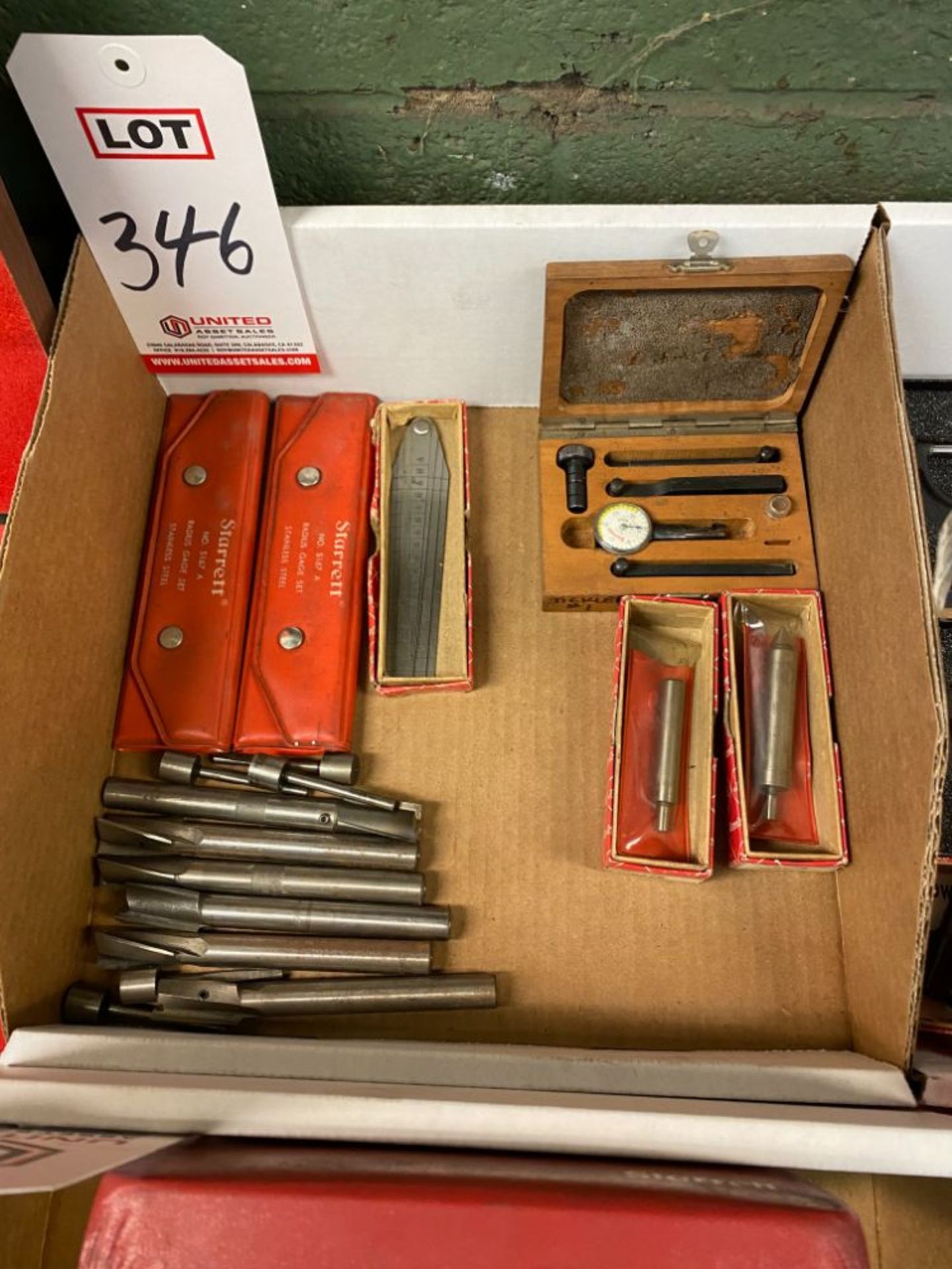 LOT - STARRETT MISC. GAGES