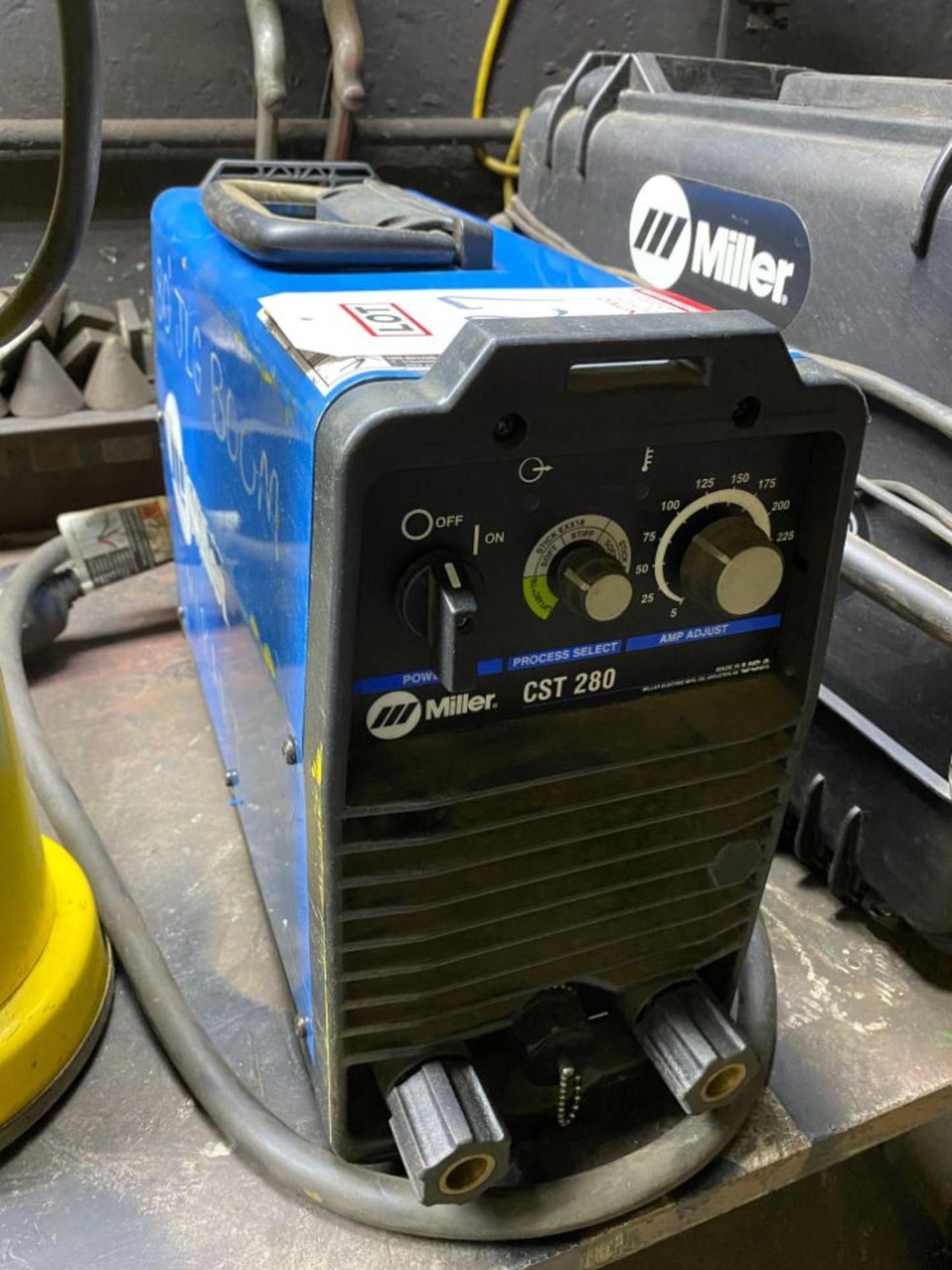 MILLER CST280 INVERTER WELDING POWER SOURCE, S/N LK230418G