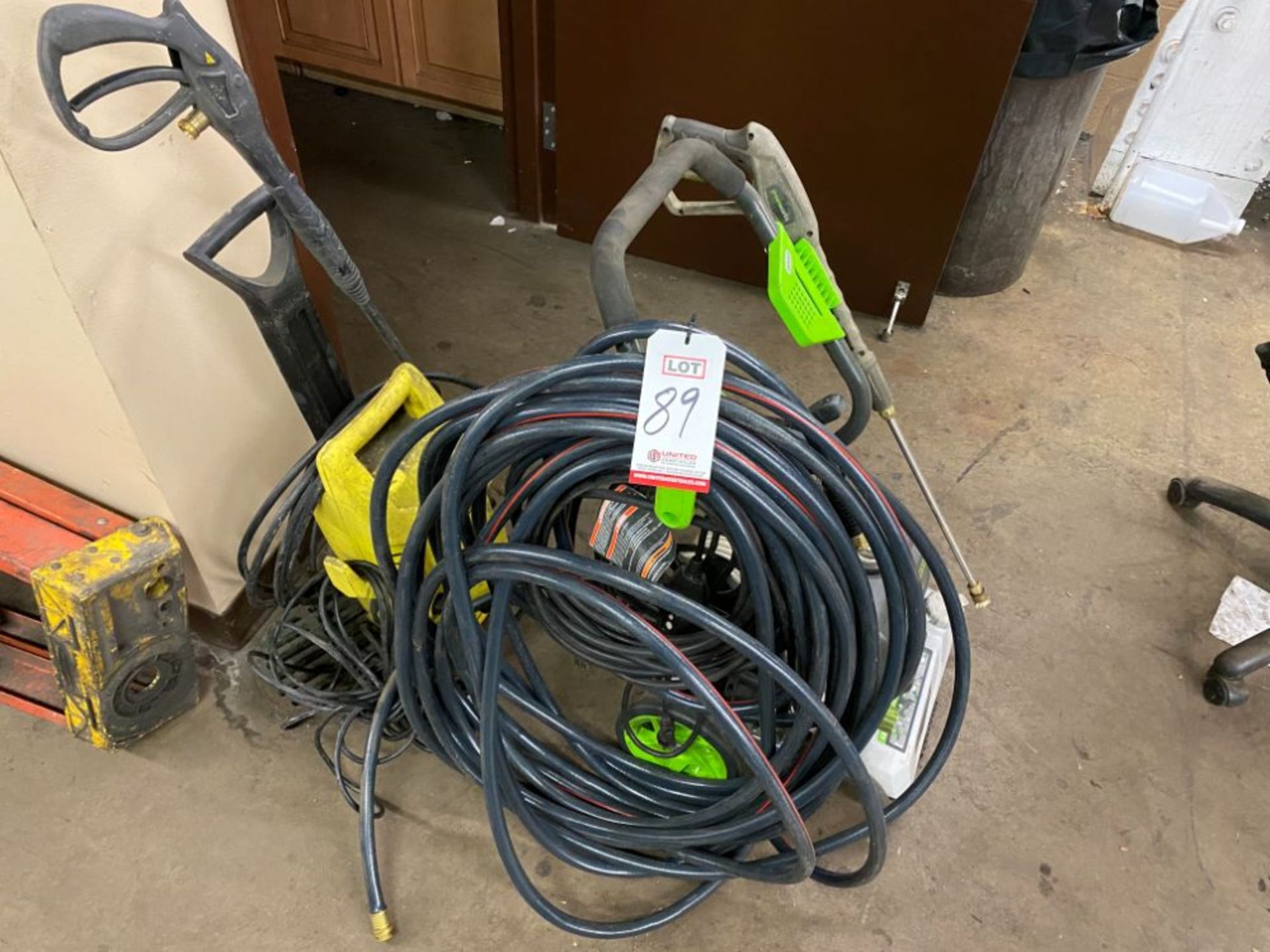LOT - (2) ELECTRIC POWER WASHERS