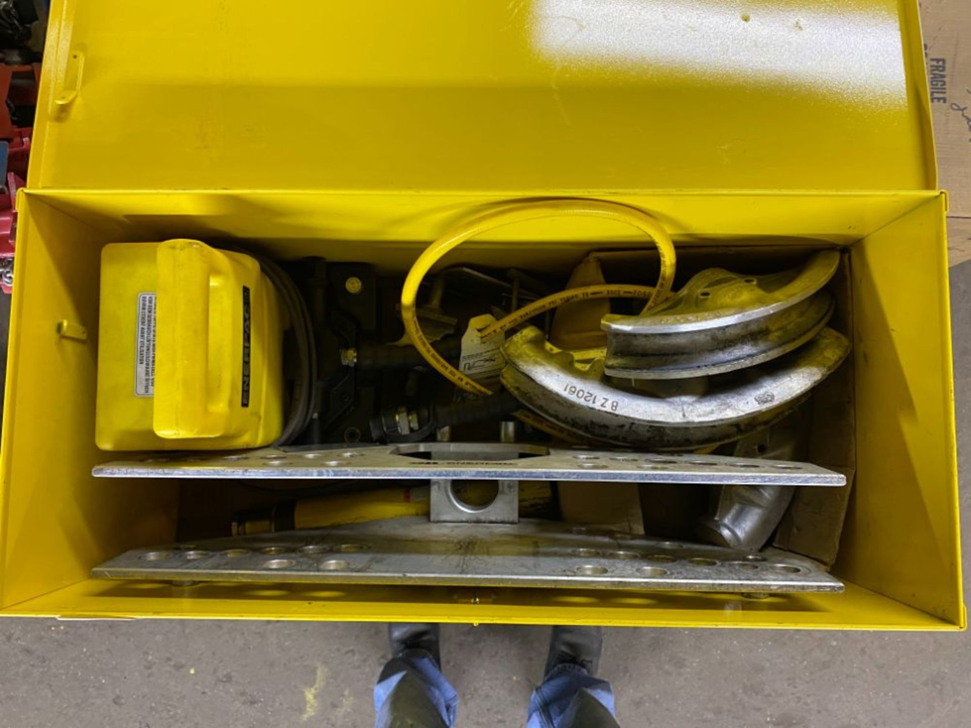 ENERPAC ELECTRIC OVER HYDRAULIC PIPE BENDING SET