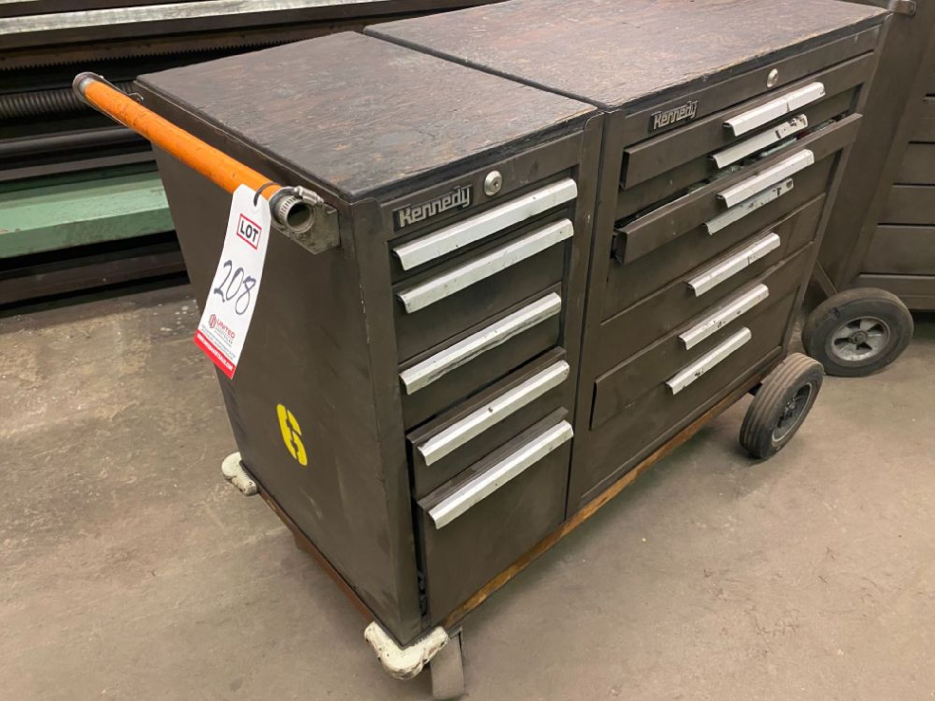12-DRAWER KENNEDY ROLLING TOOLBOX, W/ MISC. TOOLING