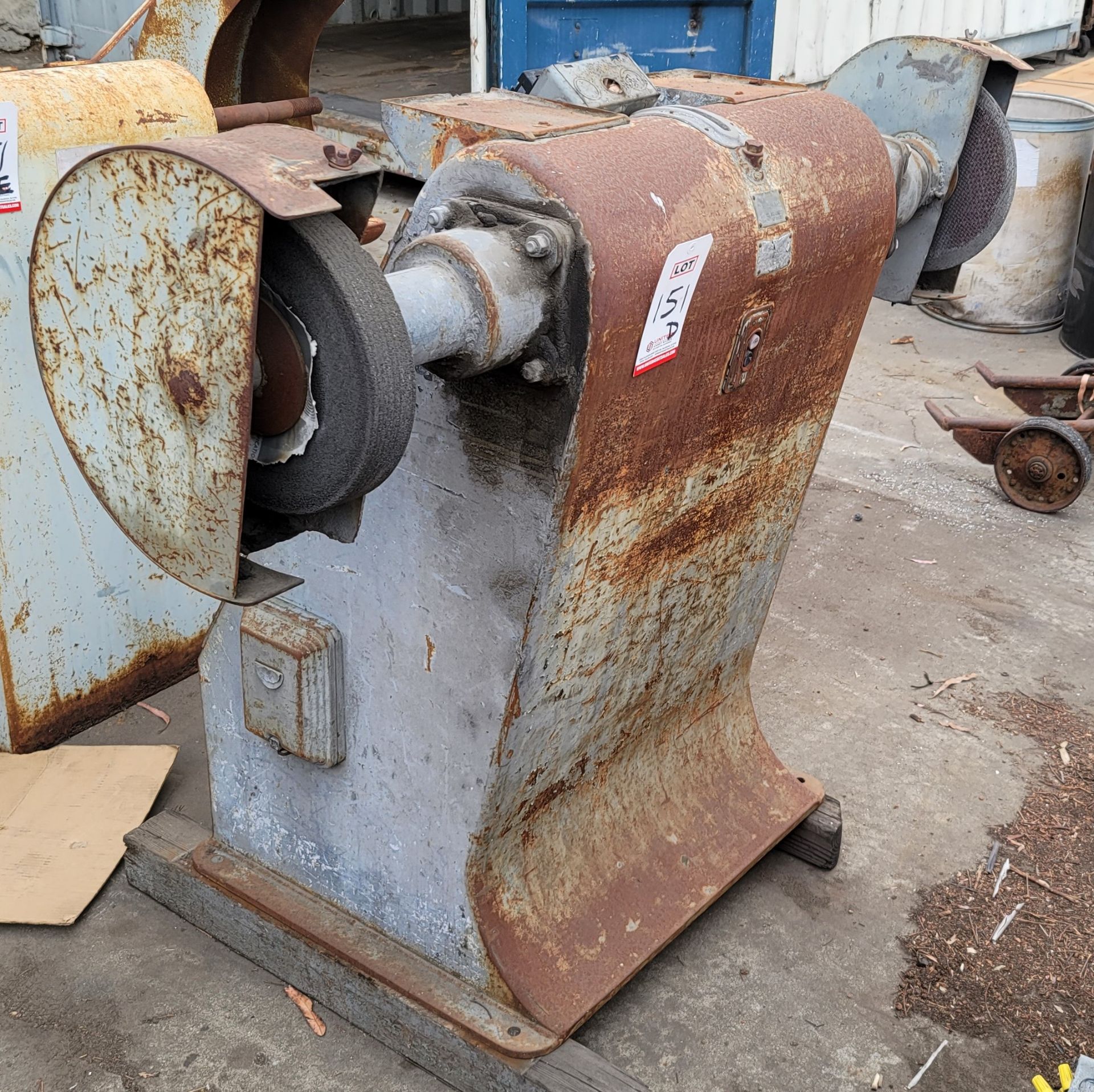12" DOUBLE END FOUNDRY GRINDER
