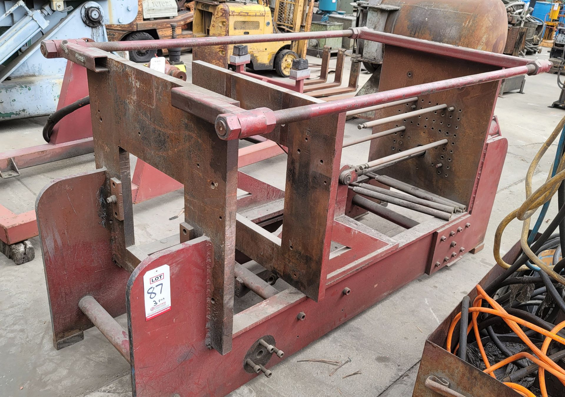 MOLD TILTER IN (3) PIECES, CUSTOM BUILT