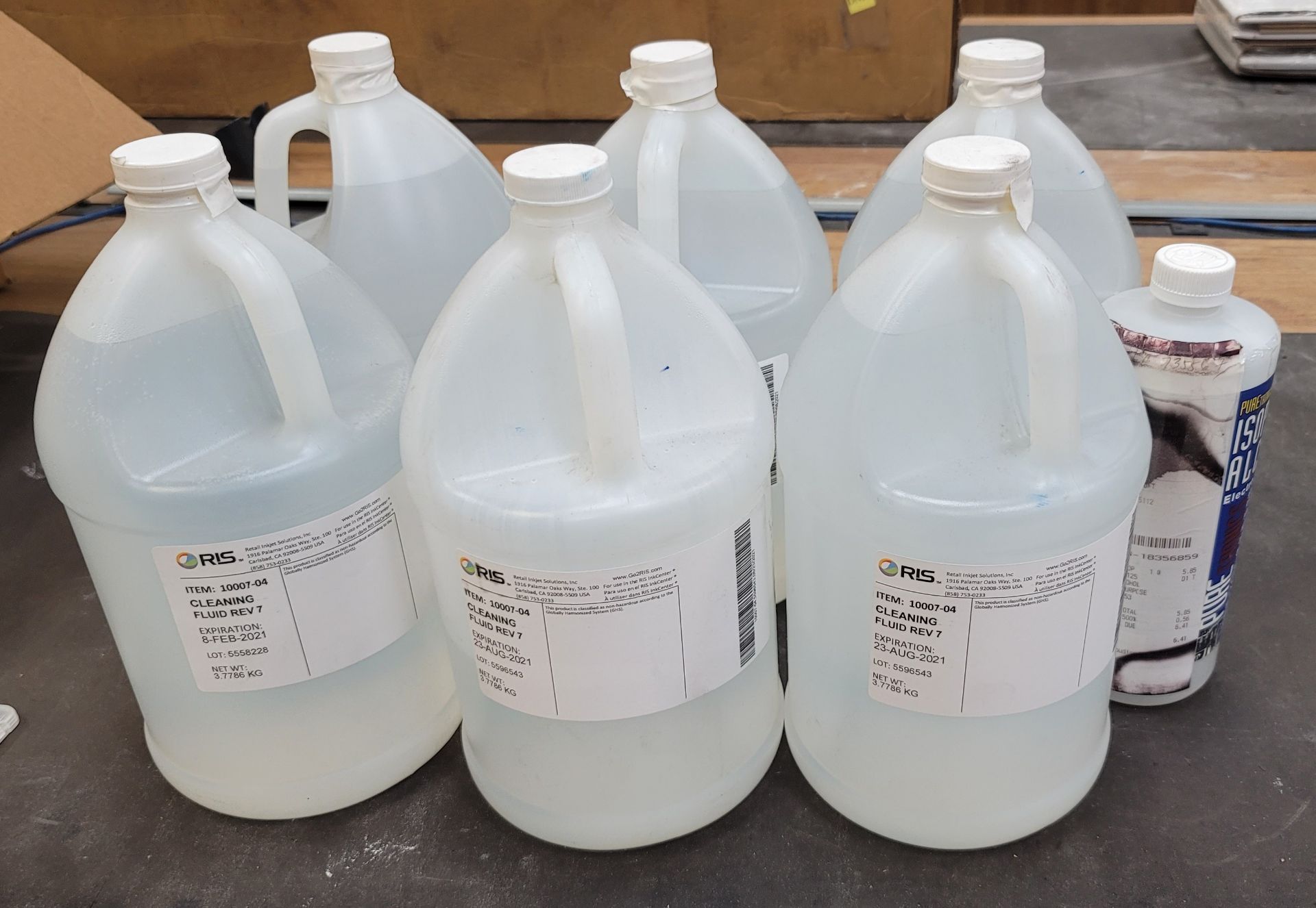 LOT - RIS INKJET CLEANING FLUID