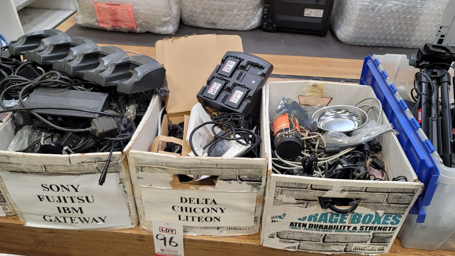 LOT - MISC 2-WAY RADIOS, ELECTRONIC CORDS, CHARGERS, ADAPTORS, ETC. - Image 3 of 3