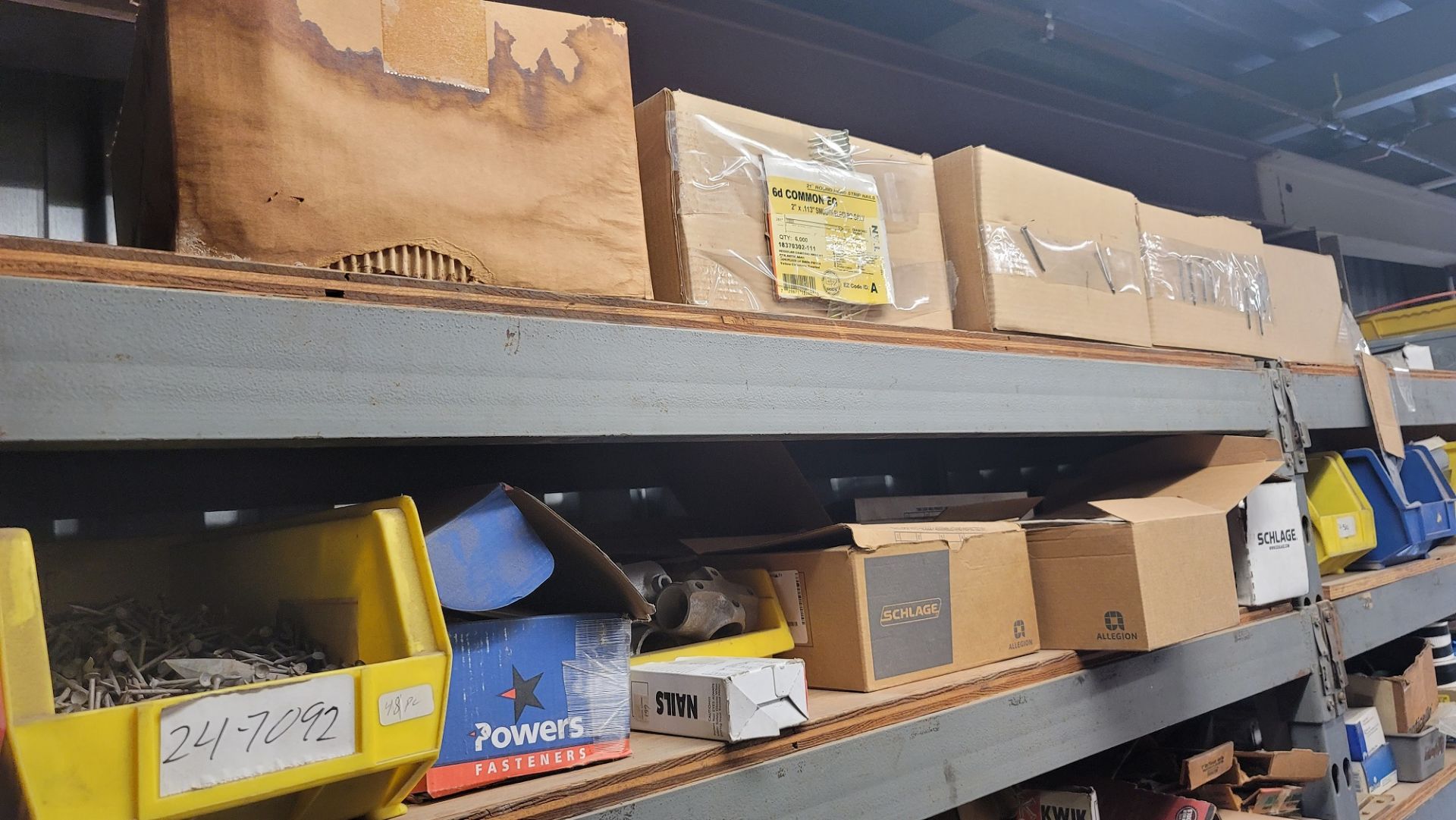 LOT - CUBBYHOLE BOLT & FASTENER BINS, W/ CONTENTS (LOCATED INSIDE WOOD SHOP) - Image 11 of 15